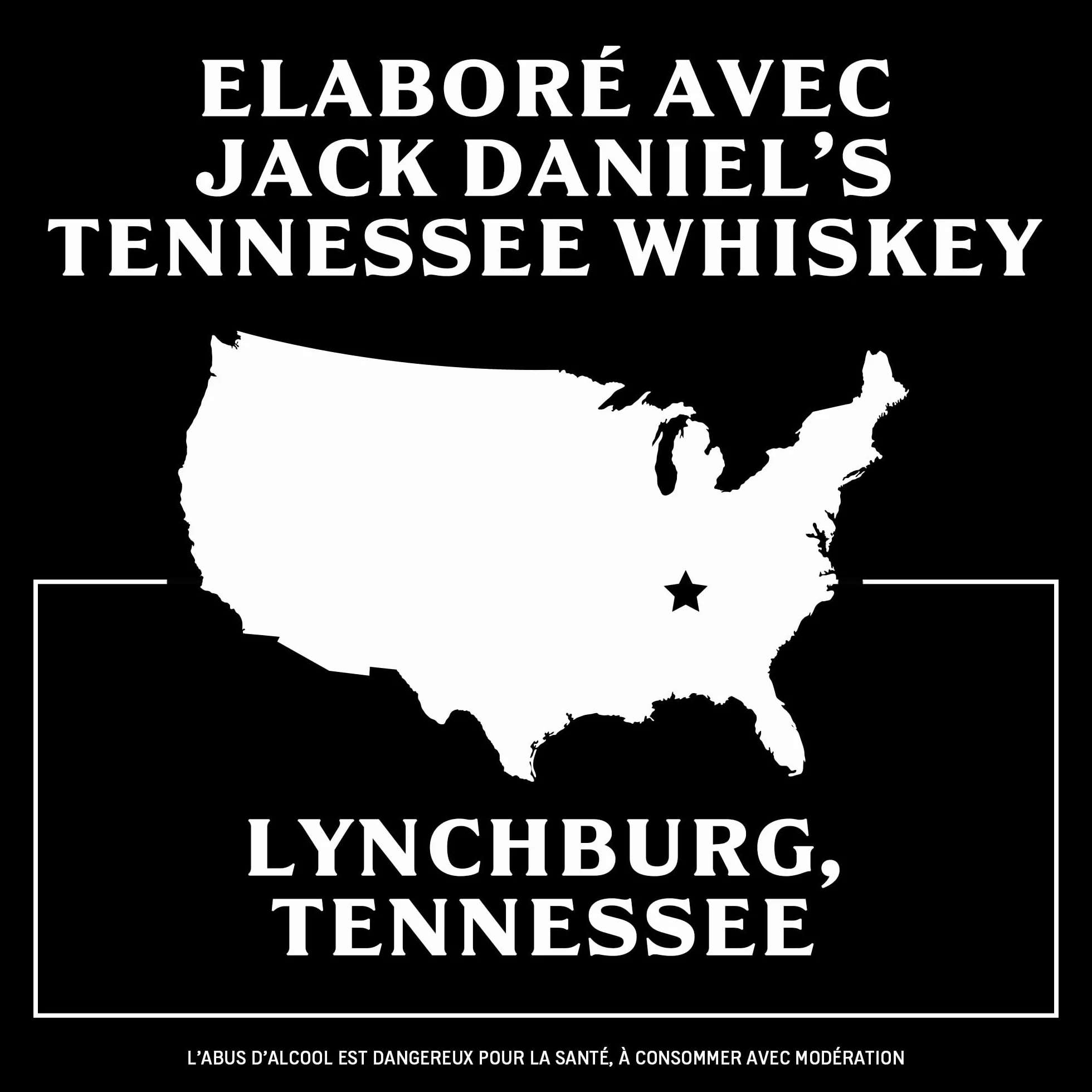 Jack Daniel's Bourbon Tennessee Rye Whisky, 45% vol 70 cl - Boisson Authentique Épicée à Base de 70% de Seigle, Maïs et d'Orge Maltée - Spiritueux à Déguster Pure, sur Glace ou et Cocktail