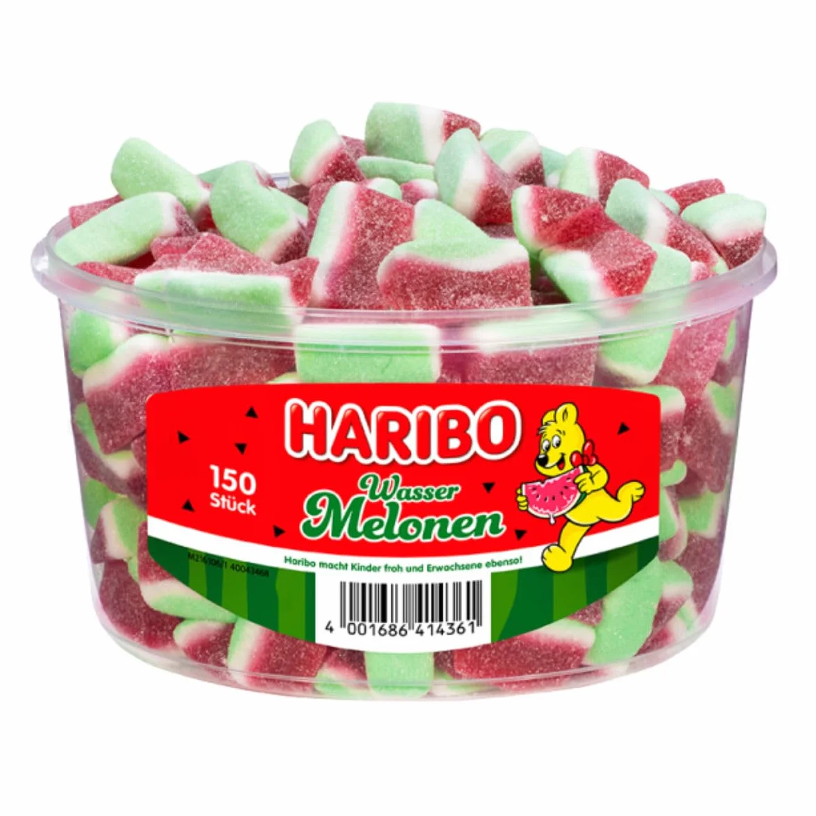 Haribo - Pastèque - 1,0 kg, 150 pièces