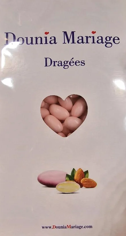 Dragée aux amandes rose 1KG