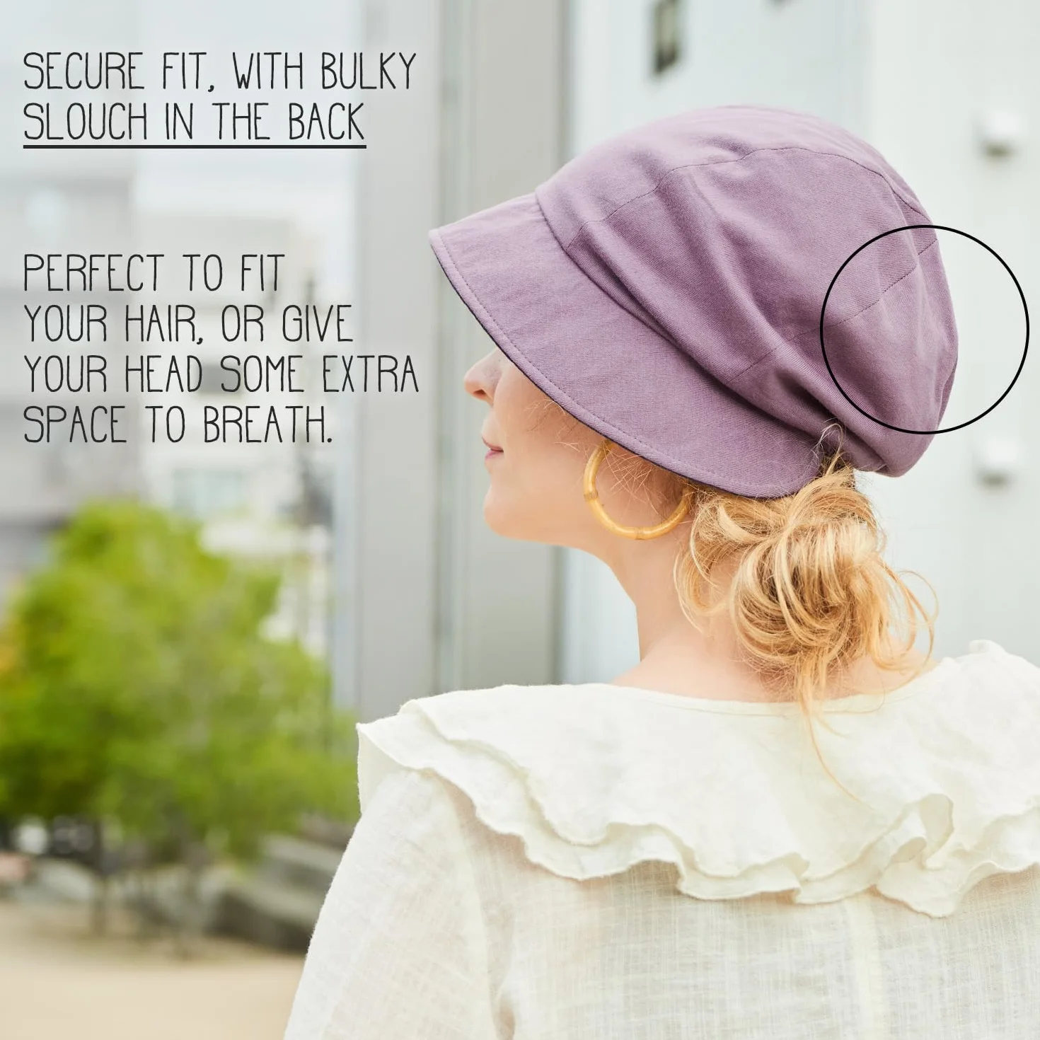 Chapeau De Soleil Coton Bio Mode Japonais Casquette Été Femme Bob Bonnet Chimio Réversible Pliable
