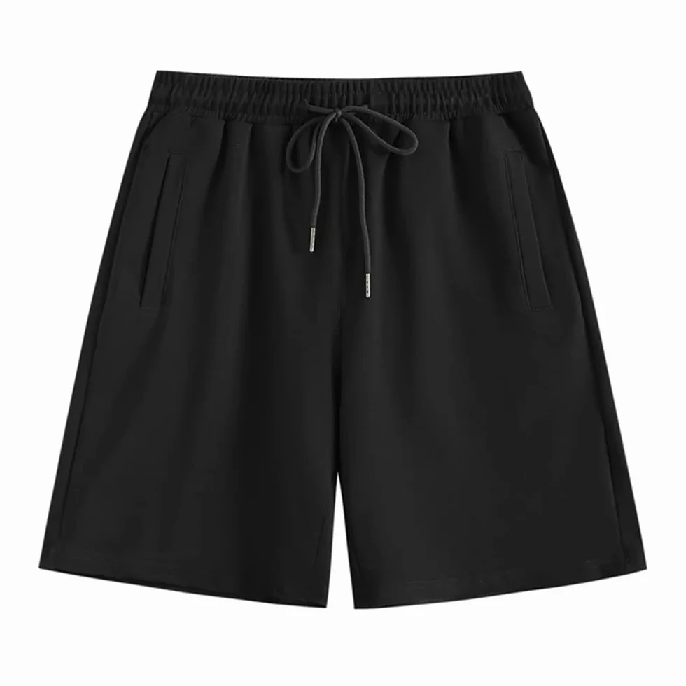 Shorts Homme Coton de Sport Bermudas Pantalon Court Jogging Fitness Training Yoga Tennis D'été
