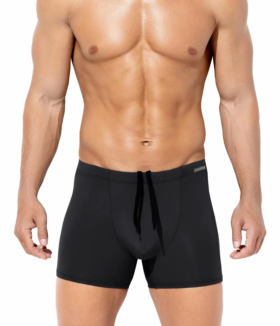 Arjen Kroos Maillot de Bain Homme Boxer Short Séchage Rapide Calecon Swim Trunks Cordon Serrage Réglable Piscine Plage