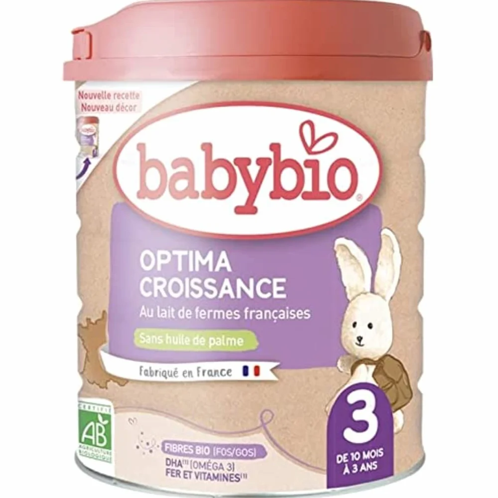 Babybio optima 3 croissance lait 3ème âge 800g