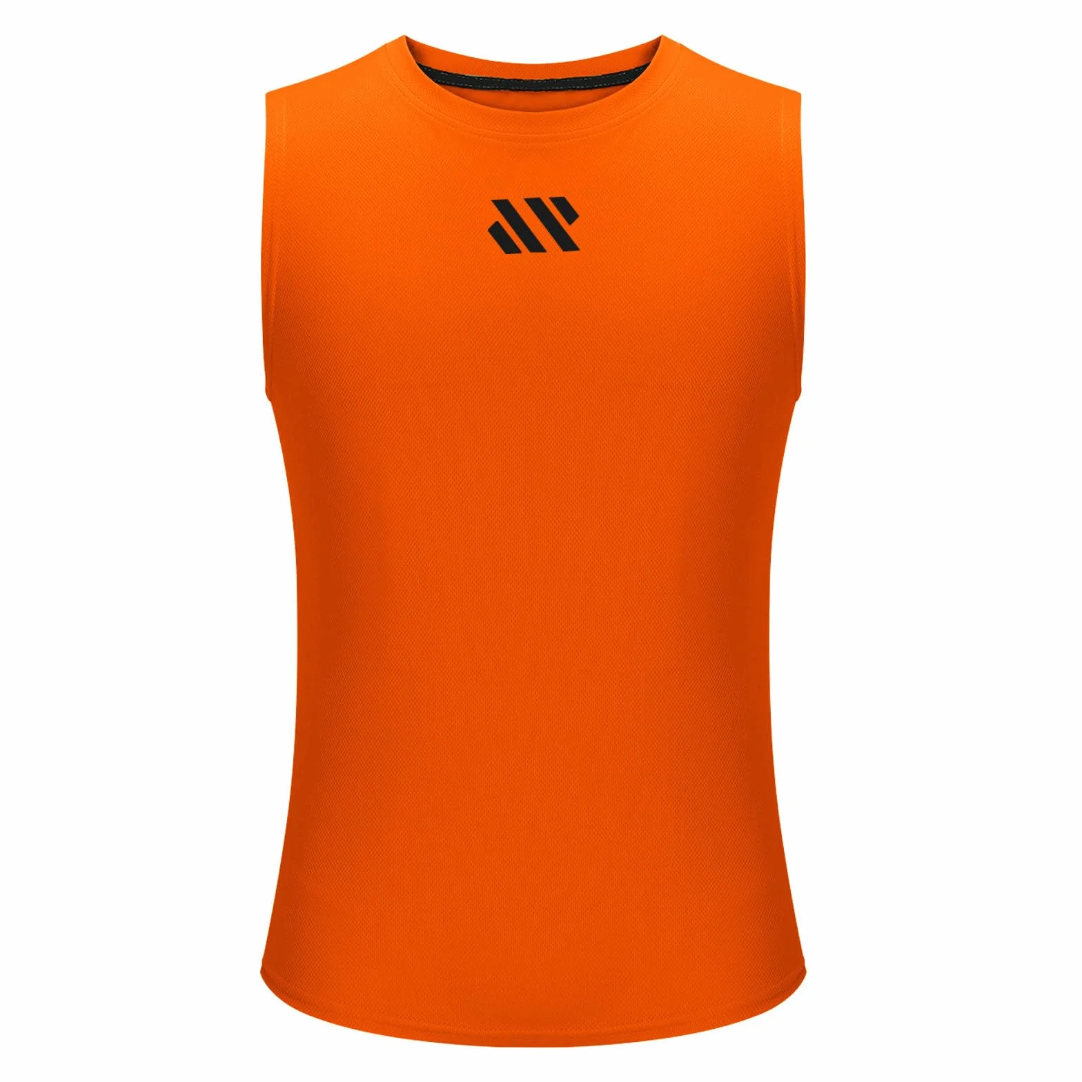 Lot de 3 Débardeur Homme Sport Maillot de Corps Col Rond Coton Respirant Fin Cut Tank Top