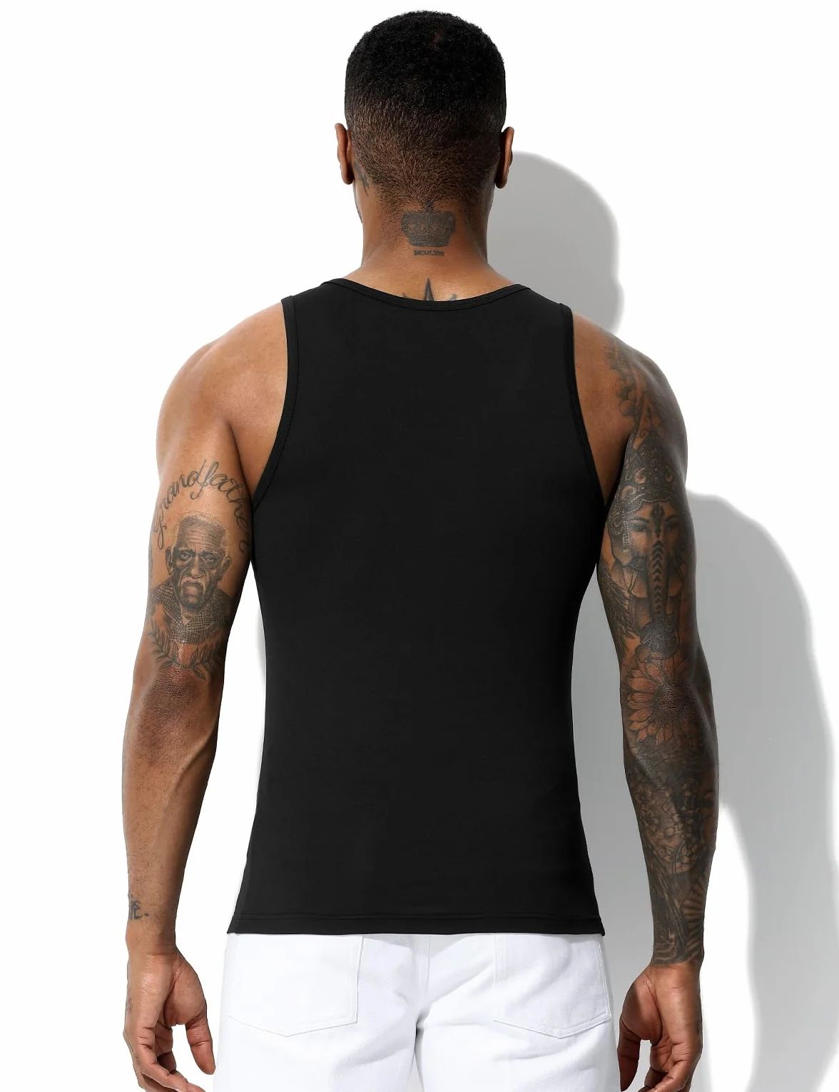 Casey Kevin Débardeur Homme Lot de 4 sans Manches Sport Musculation Respirant