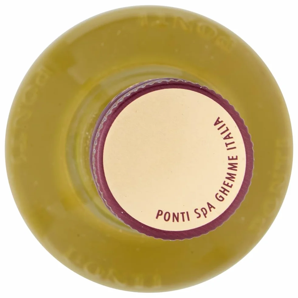 Ponti Lot de 3 bouteilles de vinaigre de vin blanc Aroma Antico Aceto di Vino Bianco 100 % vinaigre italien 500 ml + 1 sachet de talc Felce Azzurra 100 g