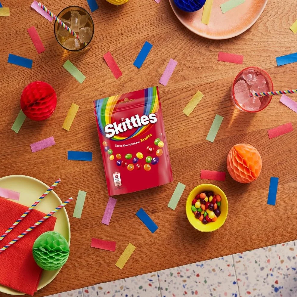 SKITTLES - Bonbons au goût Fruits - Sachet de 318g