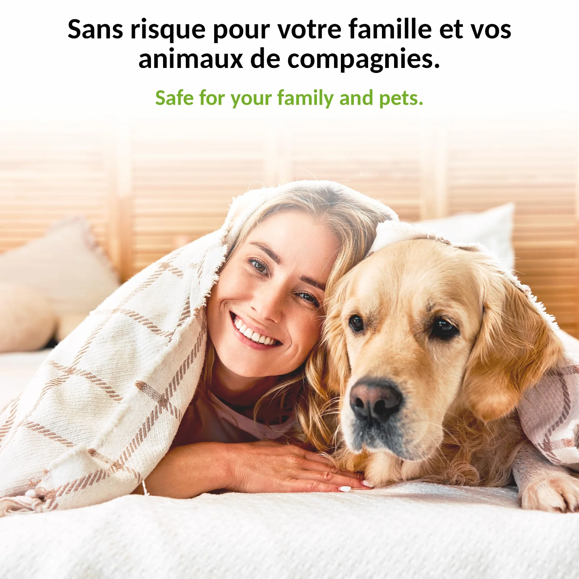 FISHTEC - Prise Anti-acariens ultrasons - Protège nuisibles jusqu'à 30 m² - Branchez 230V - Discret, Silencieux et écologique - sans Produits Chimiques - Usage sûr Enfants, Animaux