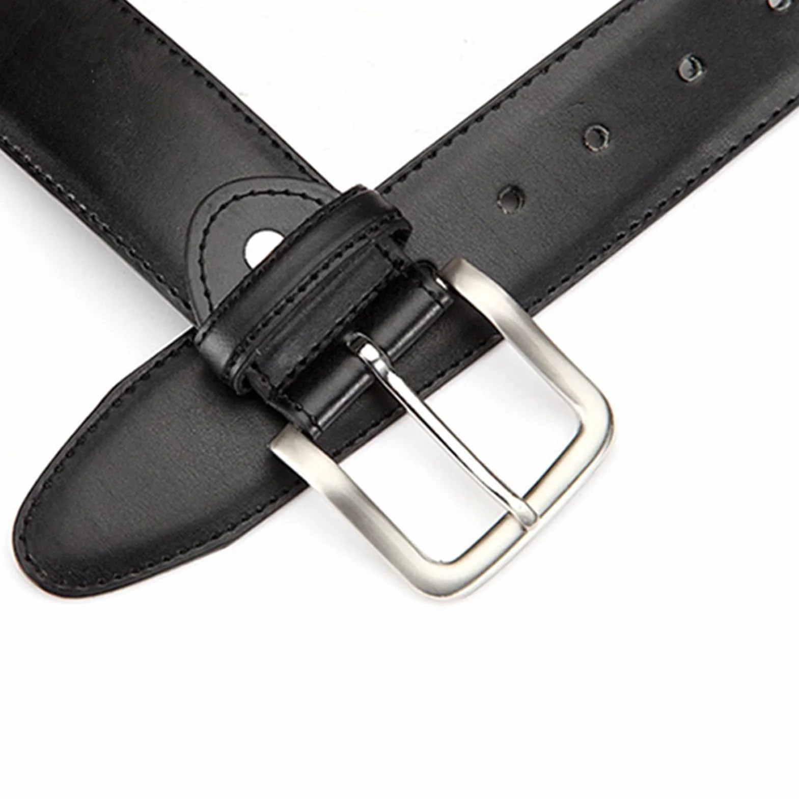 Ceinture porte-argent antivol PU de voyage avec poche intérieure cachée et fermeture éclair