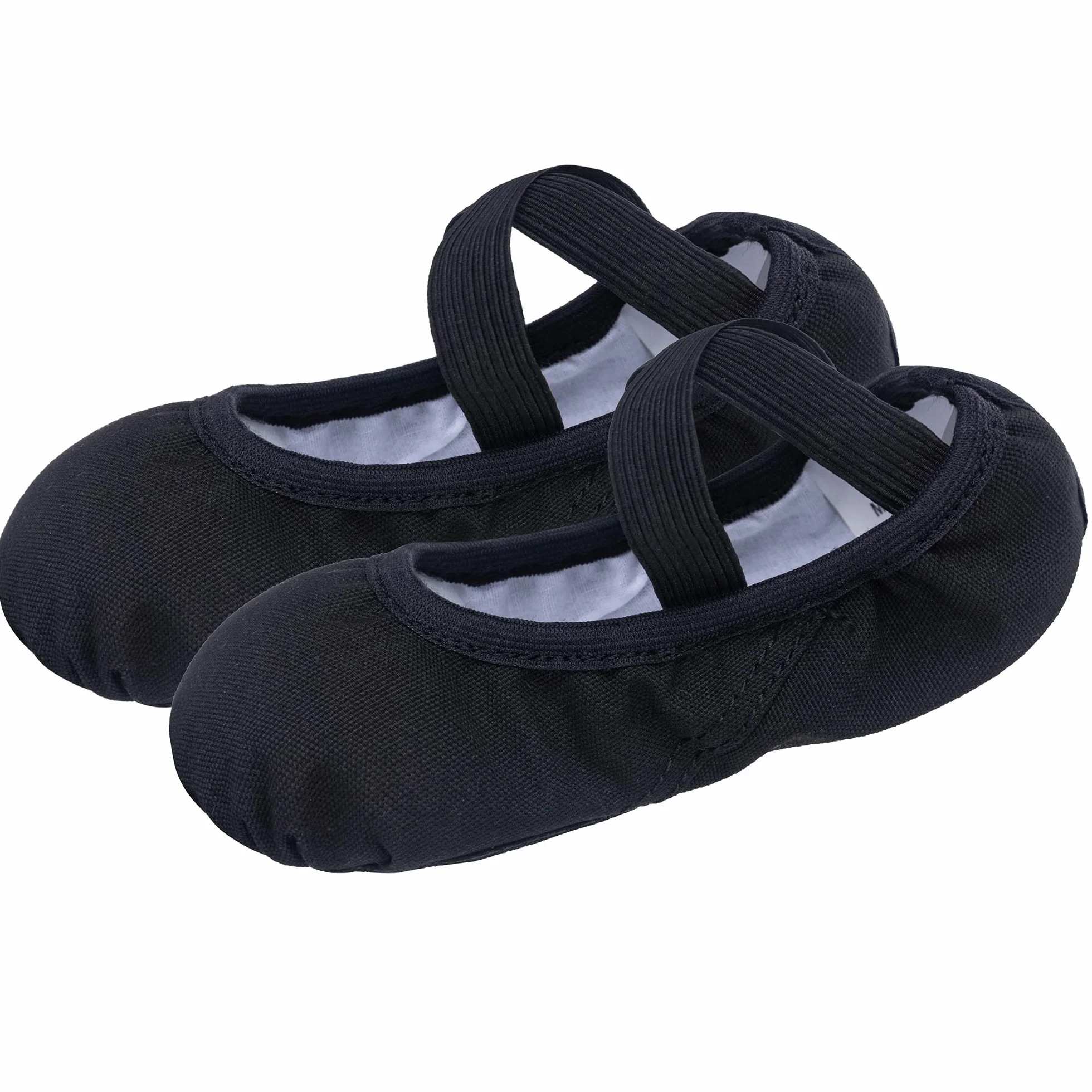 Chaussures de Danse Classique Ballet Toile Ballerine Demi-Pointe pour Enfants Filles