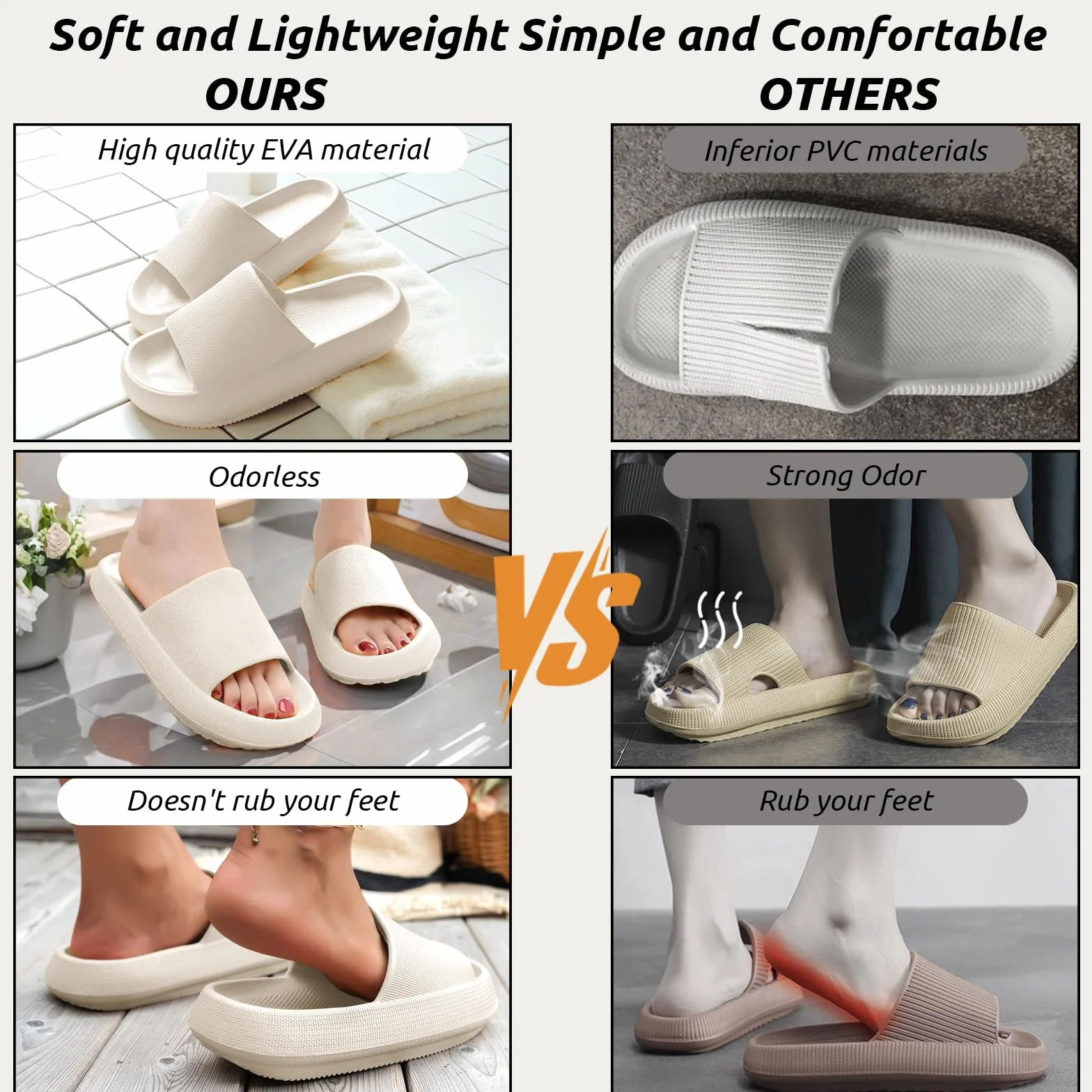 Claquettes Femme Antidérapant Semelle Épaisse Amorti Tongs Sandales Confortable Piscine Plage Maison