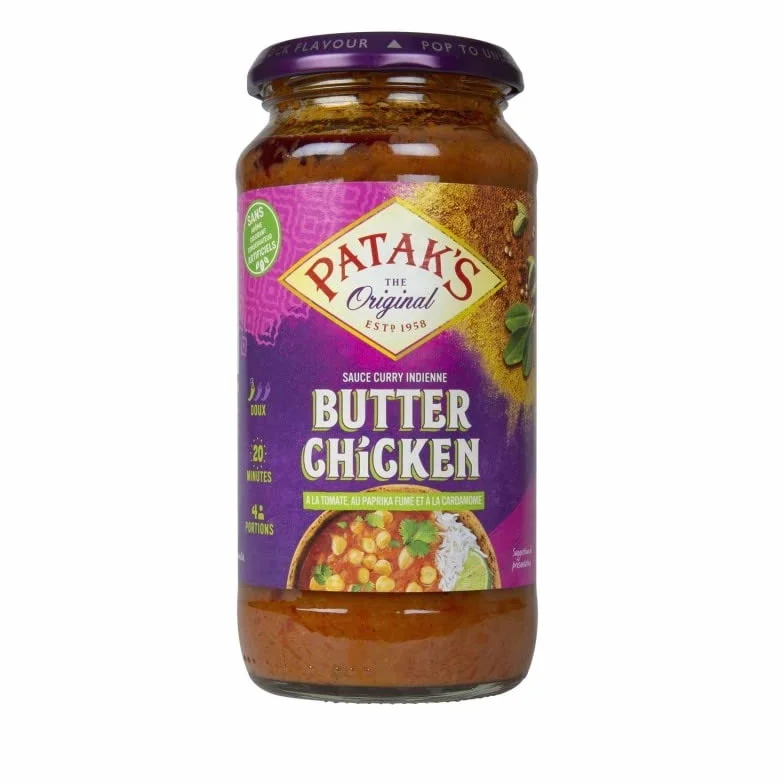 PATAK'S | Patak'S Sauce Butter Chicken 450G | Lot De (2) | livraison offerte
