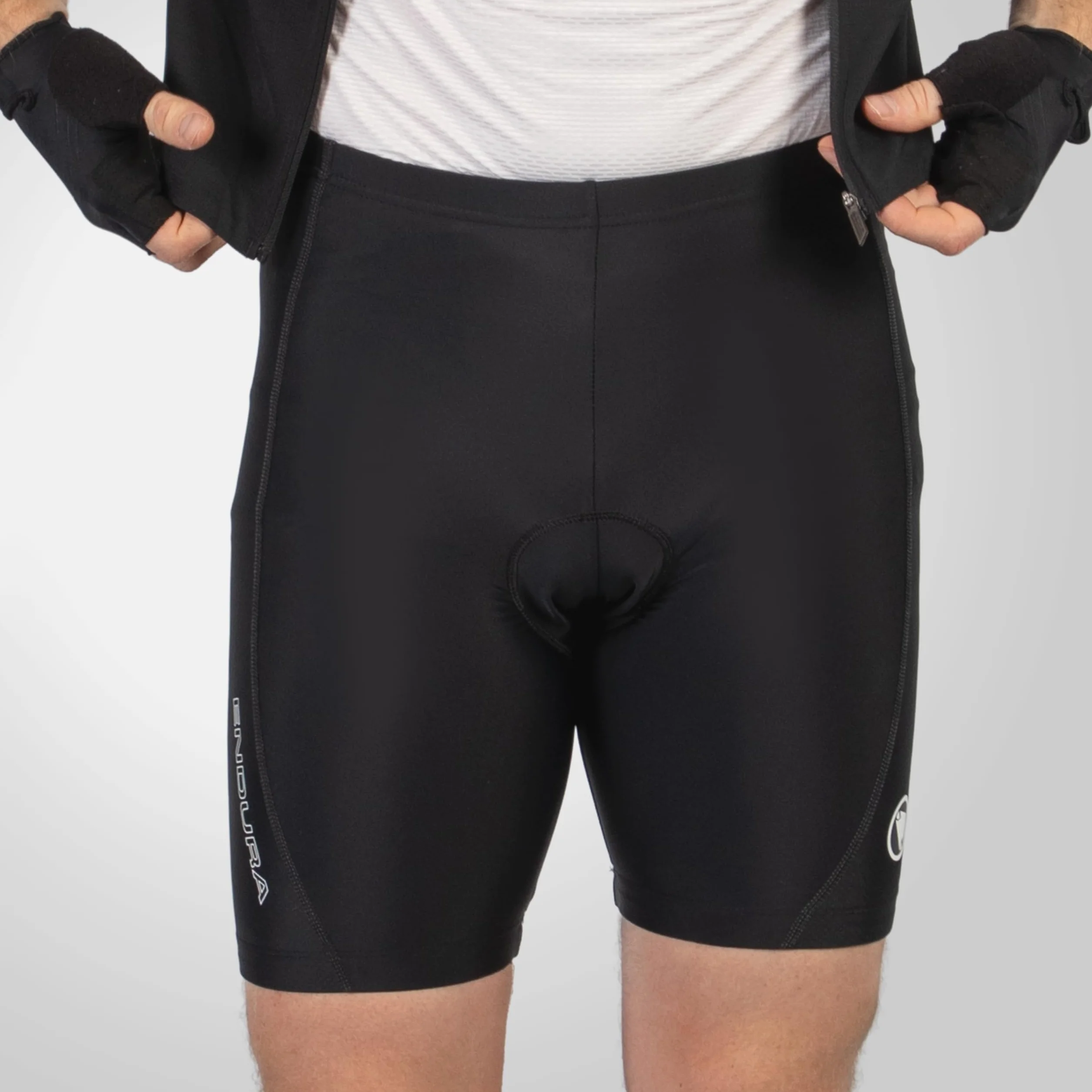 Endura 6-Panel Cycling Shorts Padded Lycra Antibacterial Pad