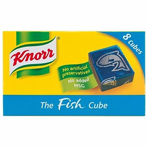 Knorr Stock Cubes Fish (8x10g) - Pack of 2 by Knorr