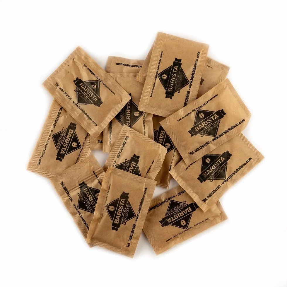 Barista Italiano - 1000 Sachets de Sucre de Canne de 4g | Sucre de Canne en doses individuelles