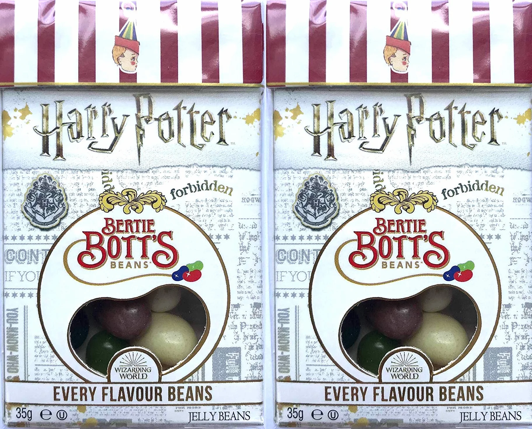 Jelly Belly Harry Potter Bertie Bott's Every Flavour Beans 35 g 2 paquets