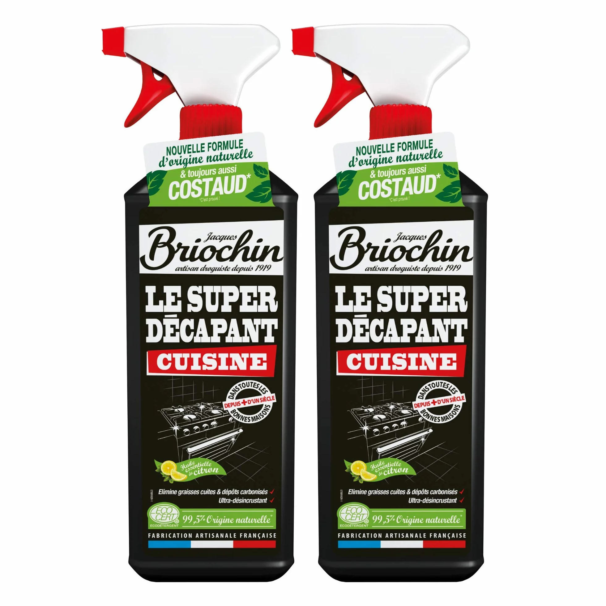 Jacques Briochin Super Décapant Cuisine, Lot de 2
