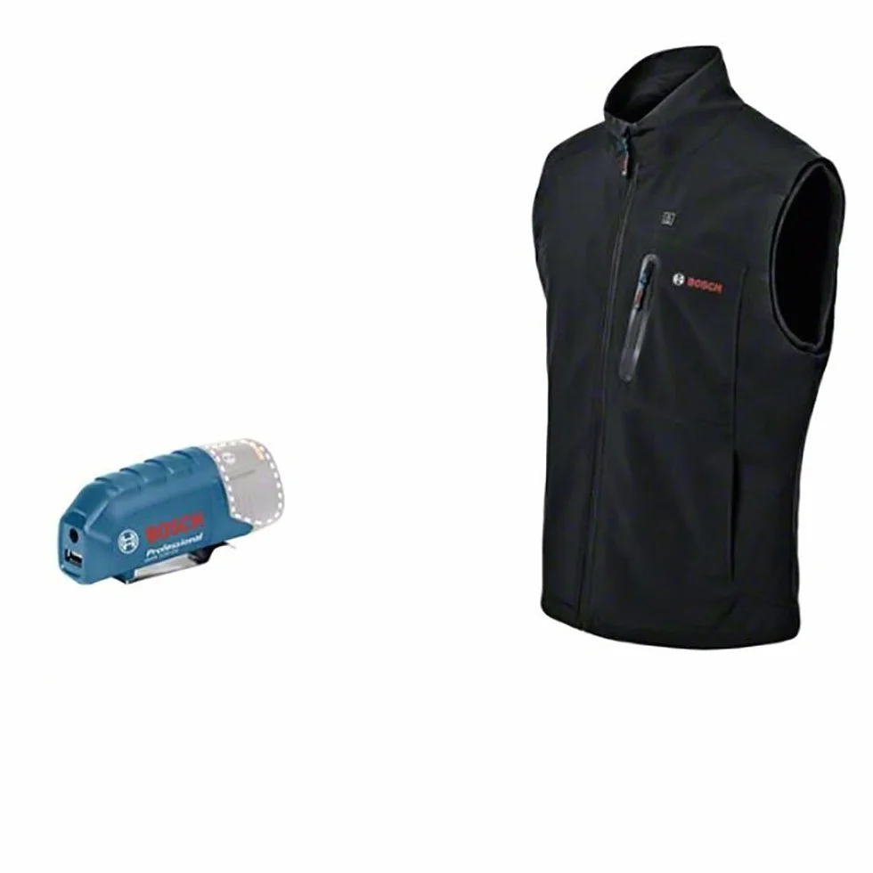 Bosch Professional Heated Vest GHH 12+18V XA z Ładowarką USB GAA 12V-21