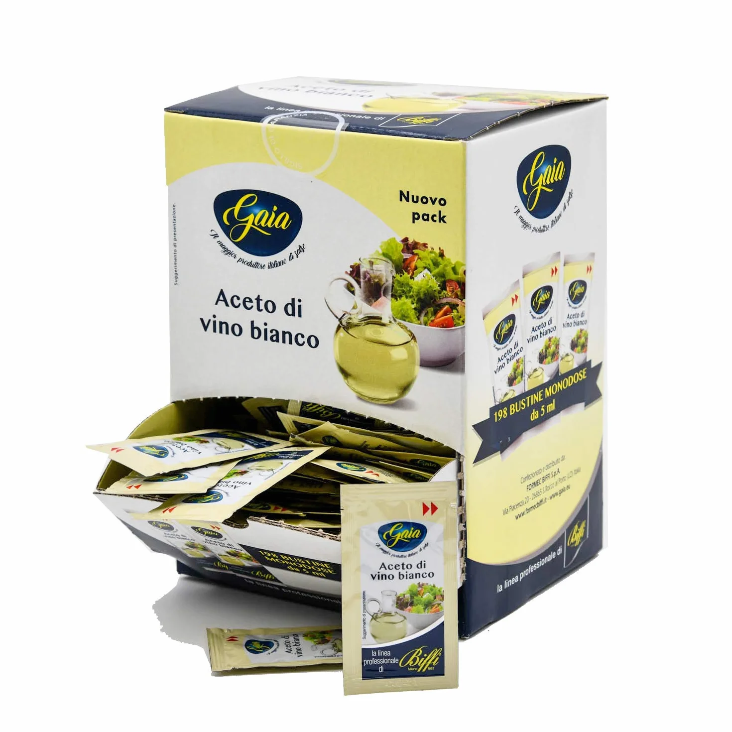 VINAIGRE BLANC 198 SACHETS DE 5ML
