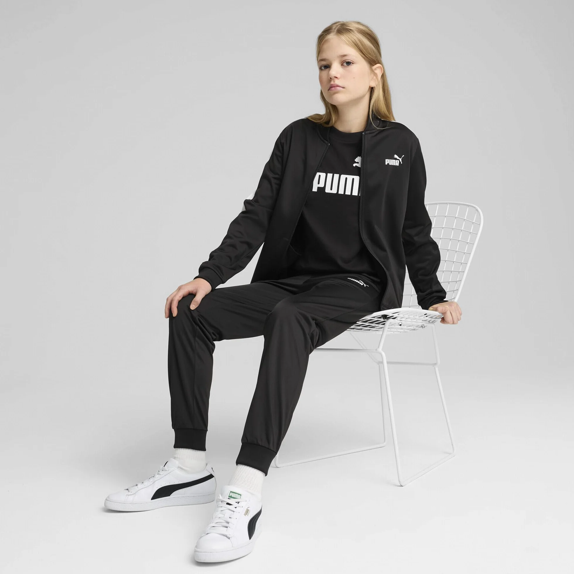 PUMA Survêtement de baseball en polyester Enfant Adolescent