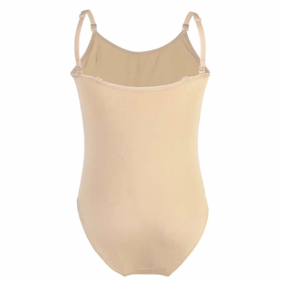 Soudittur Justaucorps de Danse Classique Gymnastique sans Couture Bodysuit avec Sangles Réglables