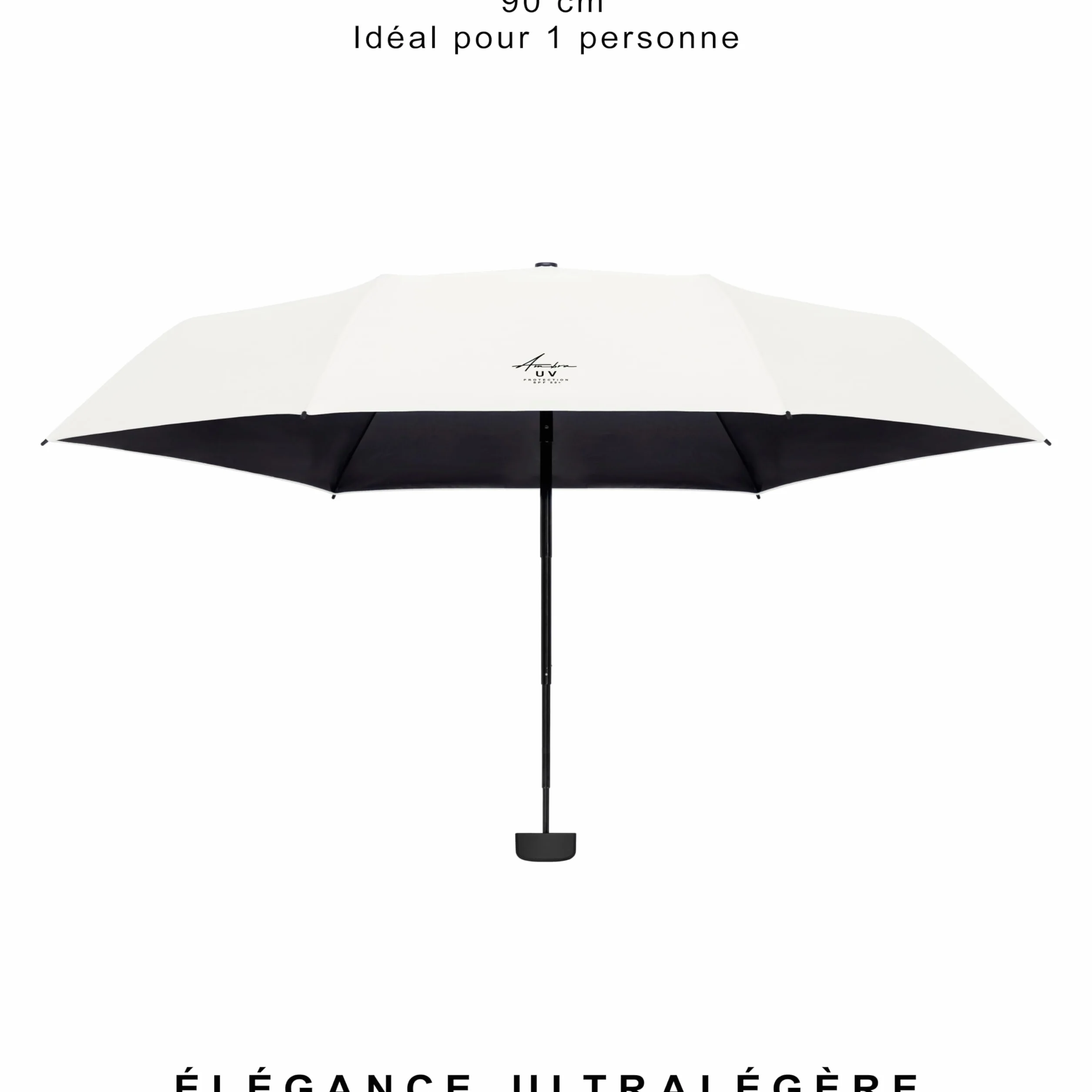 Parapluie pliant compact anti UV pour femmes hommes