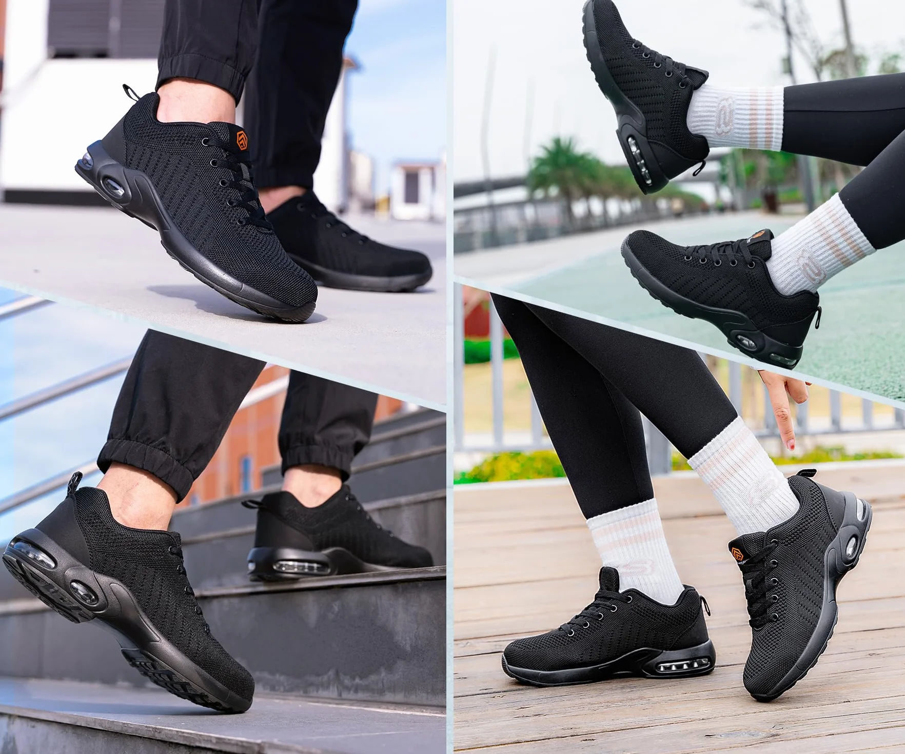 DYKHMILY Chaussures de Sécurité Hommes Femmes Légère Chaussures de Travail Confortable Basket de Securite Embout Acier Chaussures Chantiers Industrie Amorti Respirante