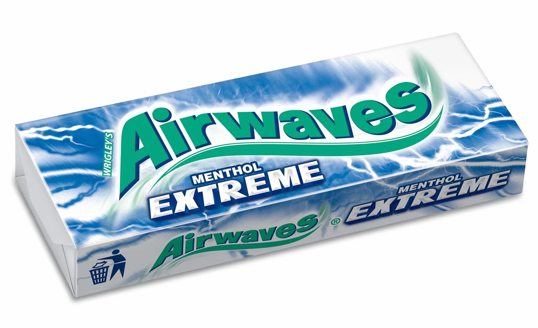 AIRWAVES Chewing-Gum Extrême Menthol Fort/Eucalyptus 30 Étuis de 10 Dragées 420 g