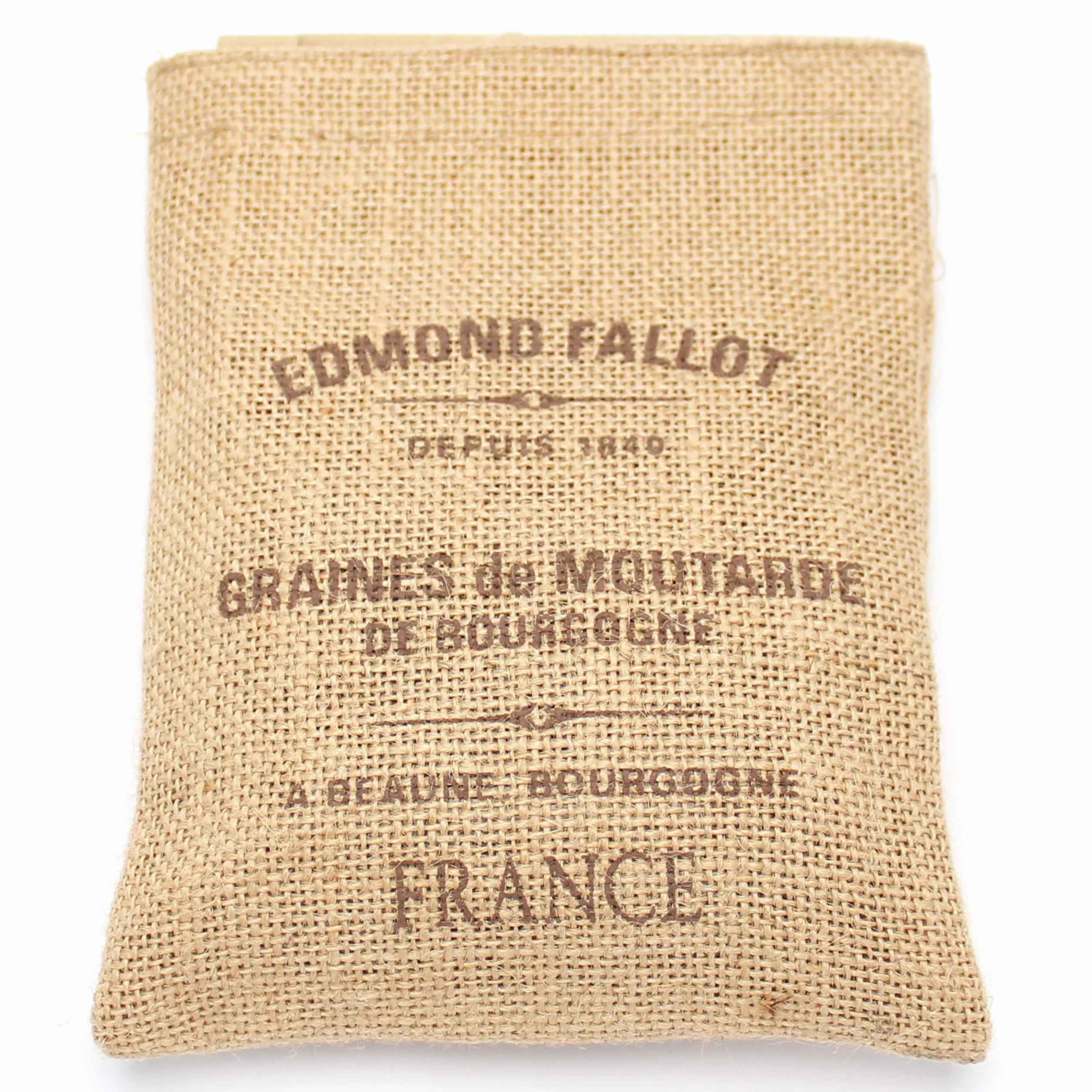 EDMOND FALLOT Graines de Moutarde de Bourgogne Toile de Jute 250 g