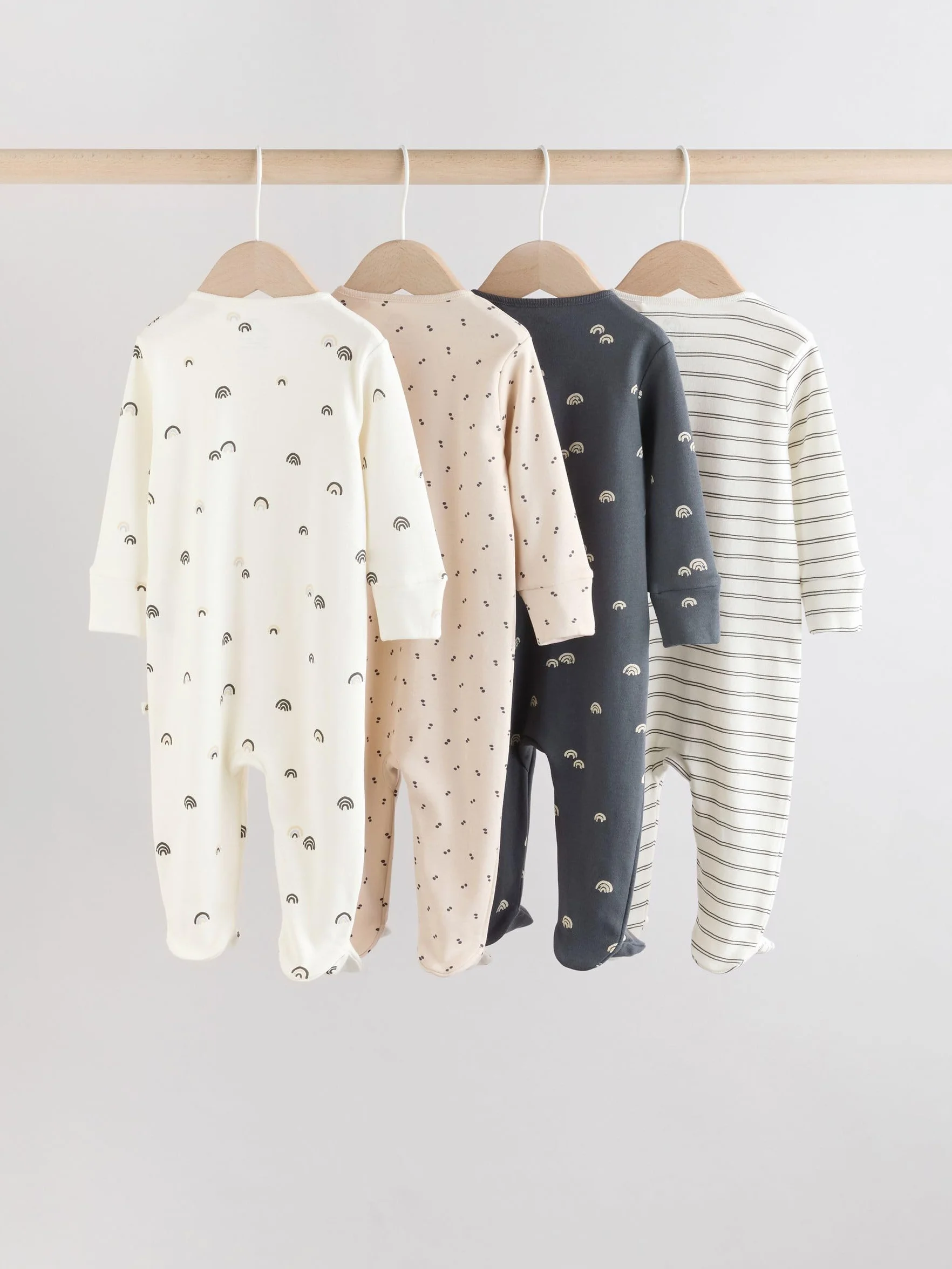 NEXT Bébé Dors-Bien à Zip Double Sens Lot de 4 (0 à 2 Ans)