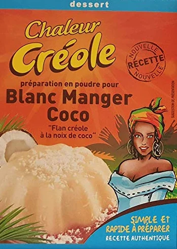 Flan à la noix de coco "Blanc manger coco" - Chaleur Créole - 85g