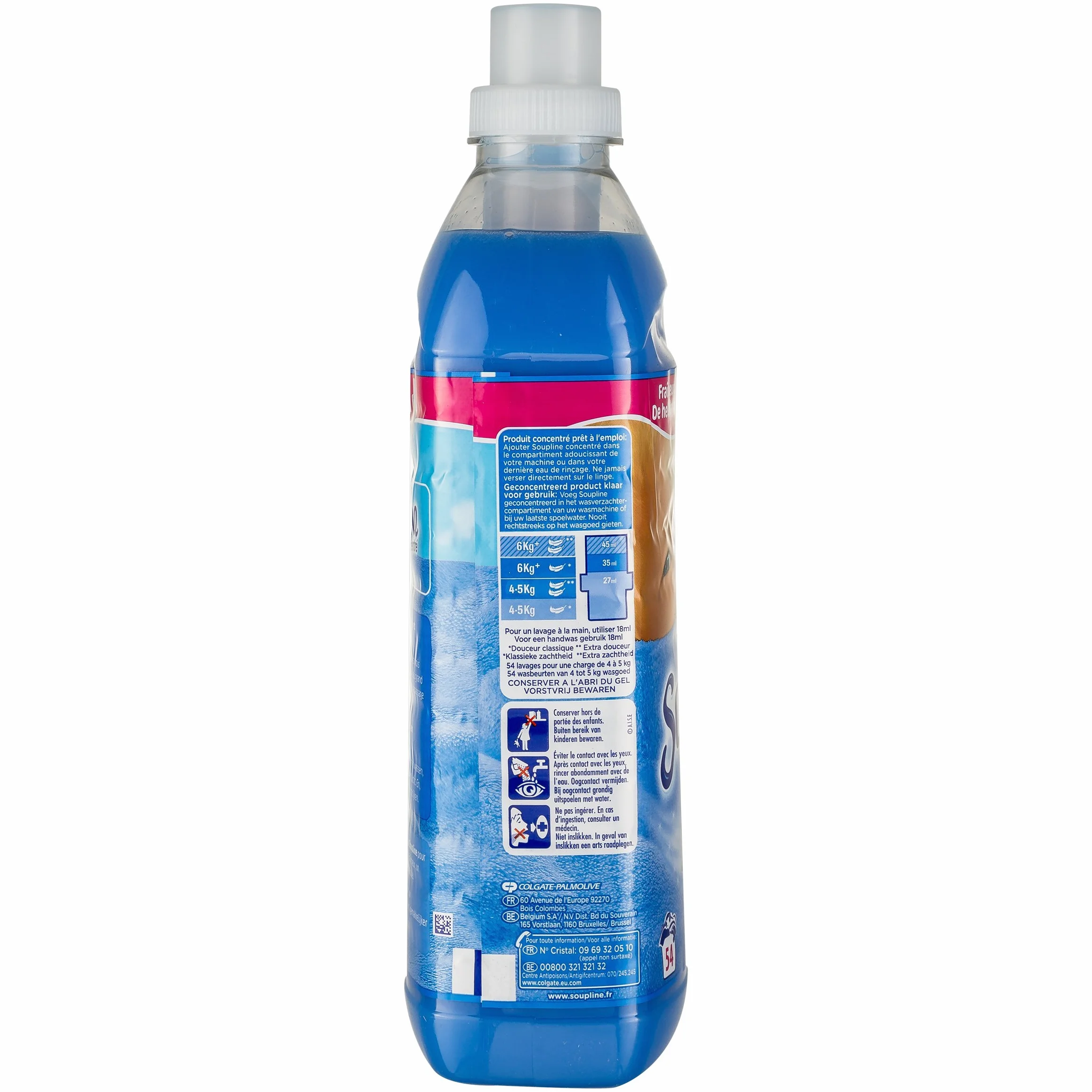 Soupline Adoucissant Concentré Grand Air 1,5 L - Lot de 2