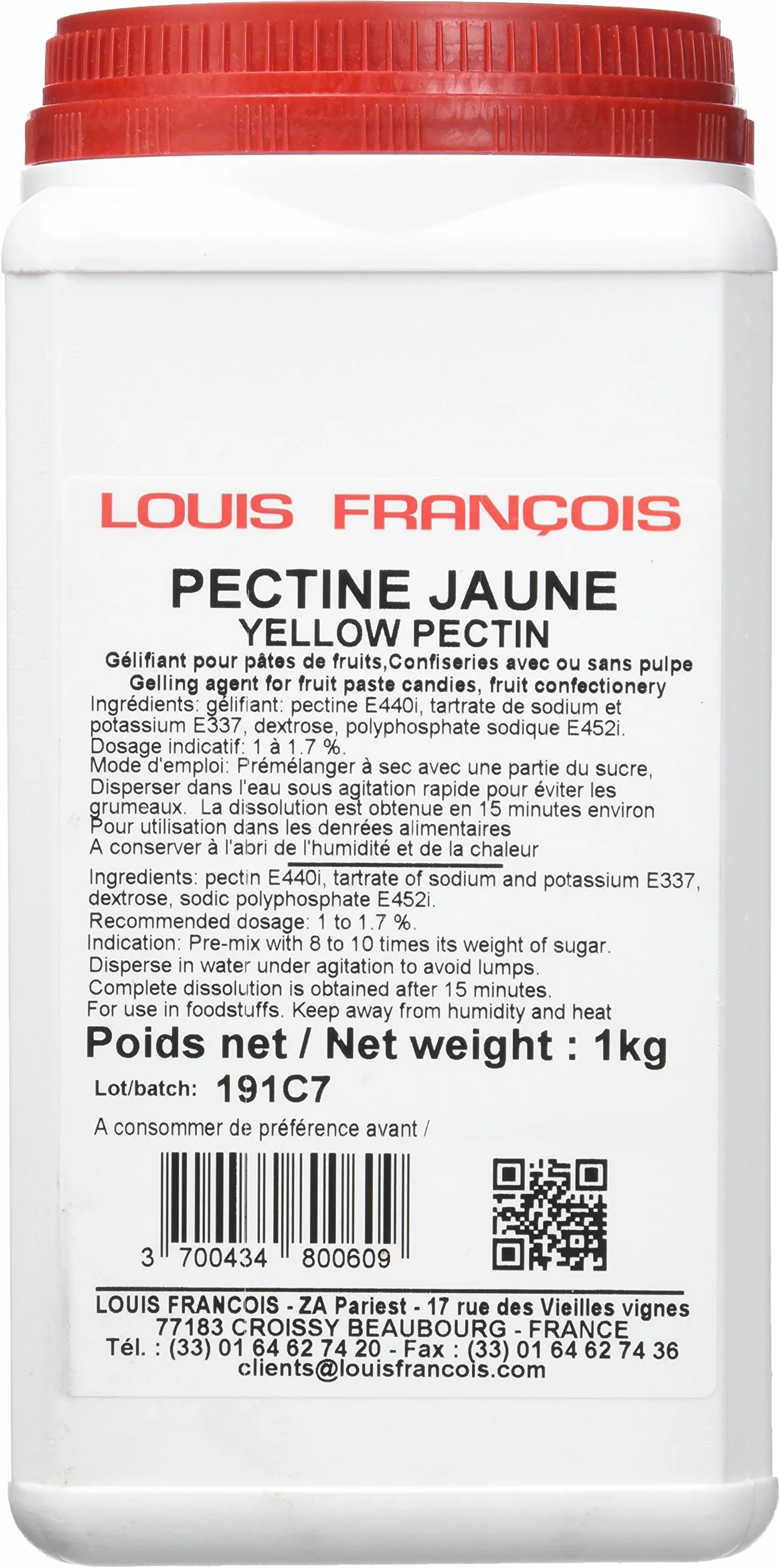 Pectine jaune (x1 kilo)