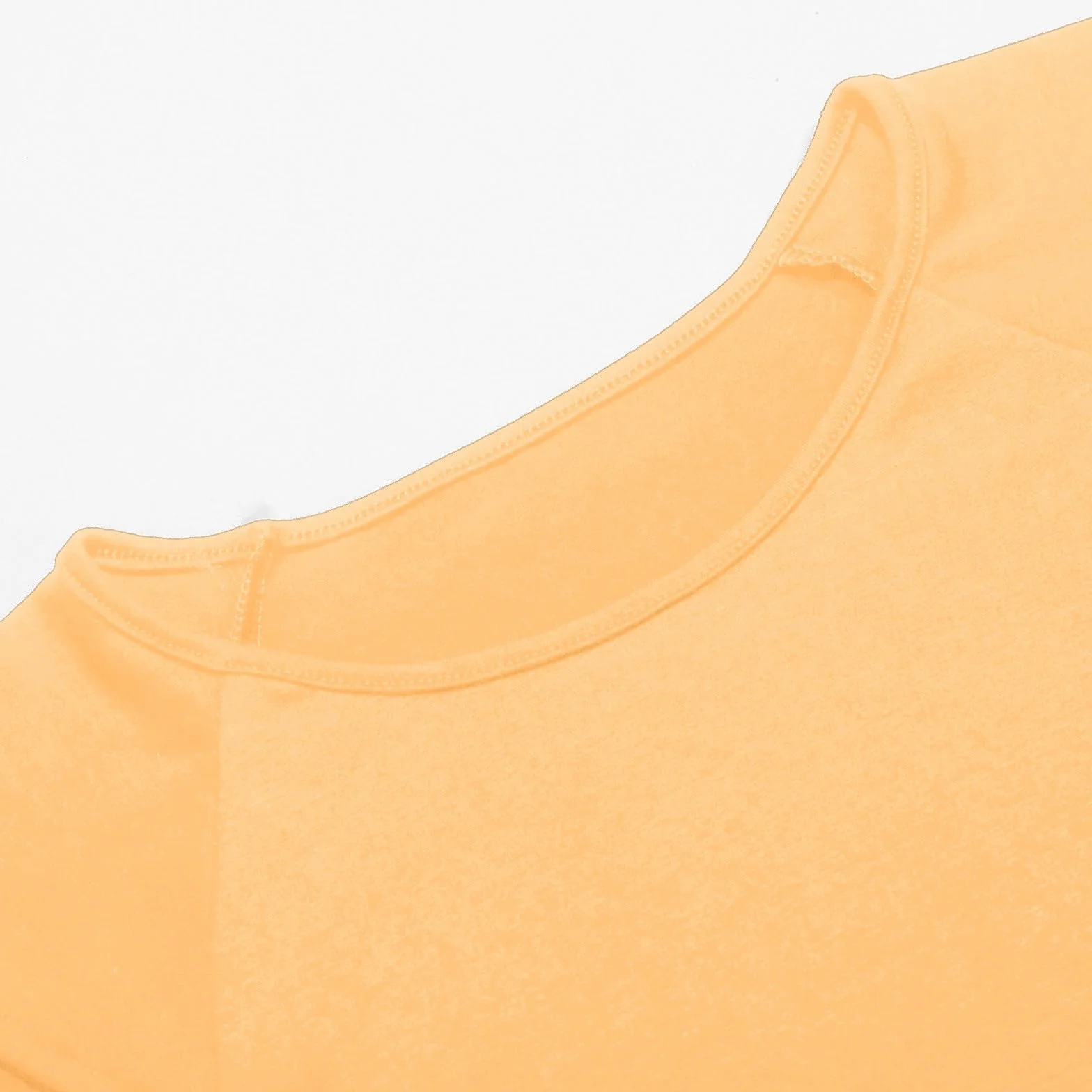 T-Shirt Enfant Manches Courtes 100% Coton Pur Couleur Flashy Été Sport Décontracté