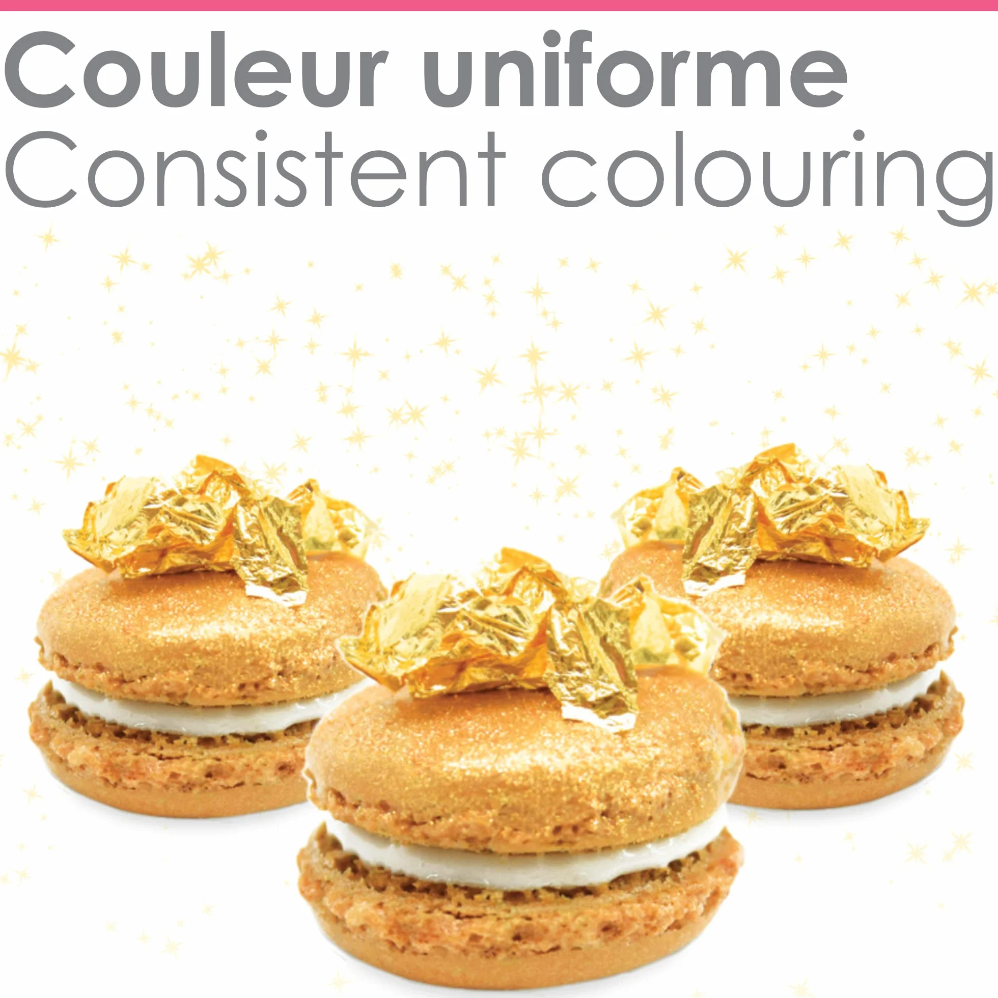 ScrapCooking - Spray Colorant de Surface Or 75 ml - Spray Alimentaire Doré pour faire Briller vos Pâtisseries, Biscuits, Macarons, Pâtes à Sucre, Cupcakes, Gâteaux, Entremets, Bûches - 4298