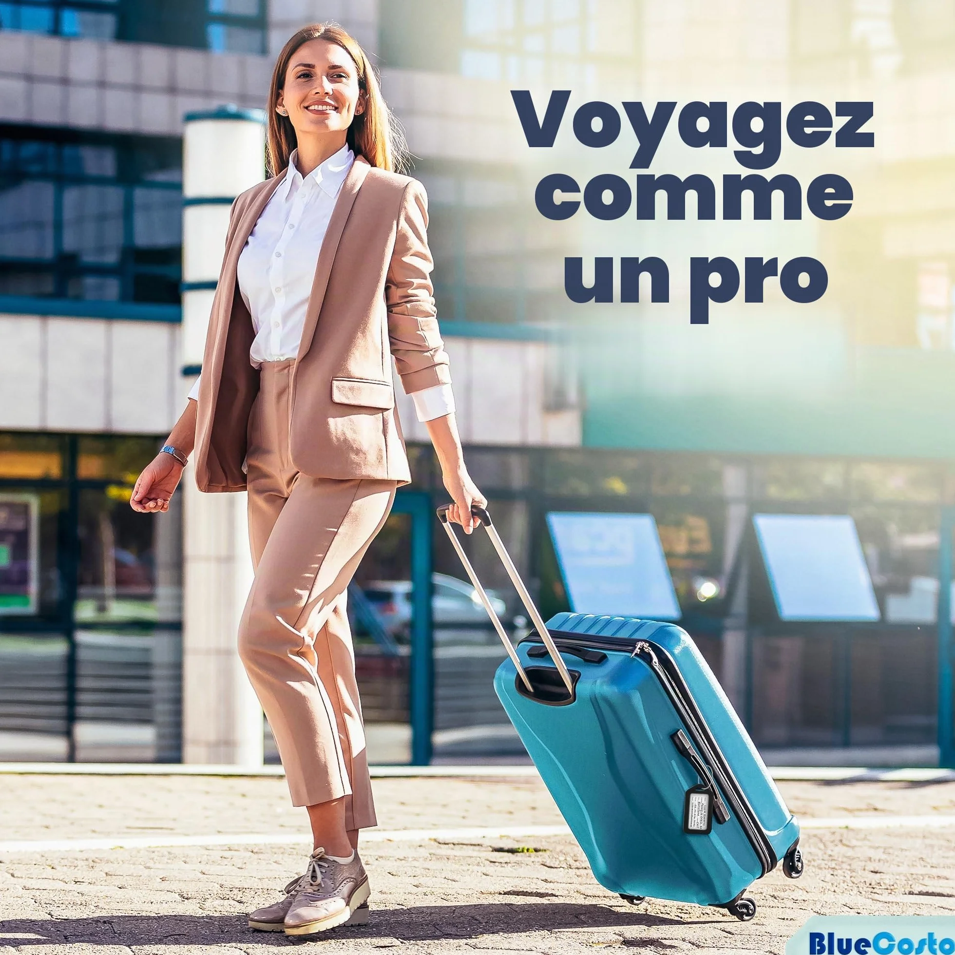 Étiquettes de bagages multicolore 50 paquet avec carte d'identité métal boucles