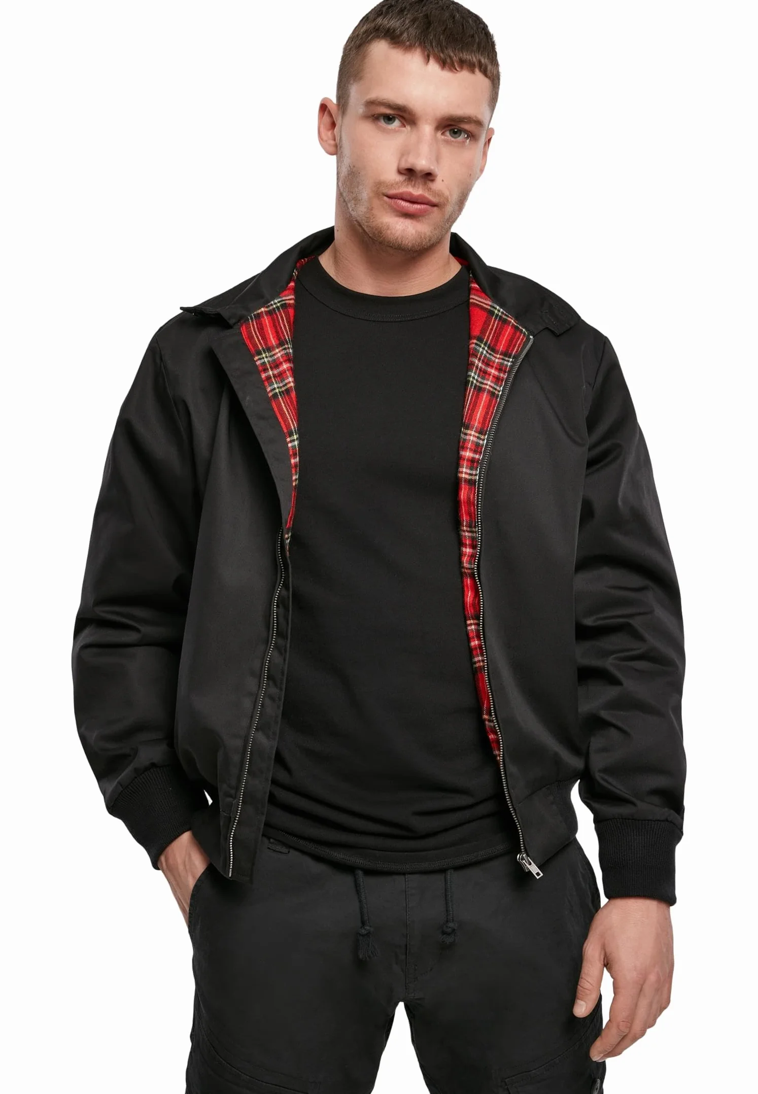Brandit Lord Canterbury Homme Bomber noir