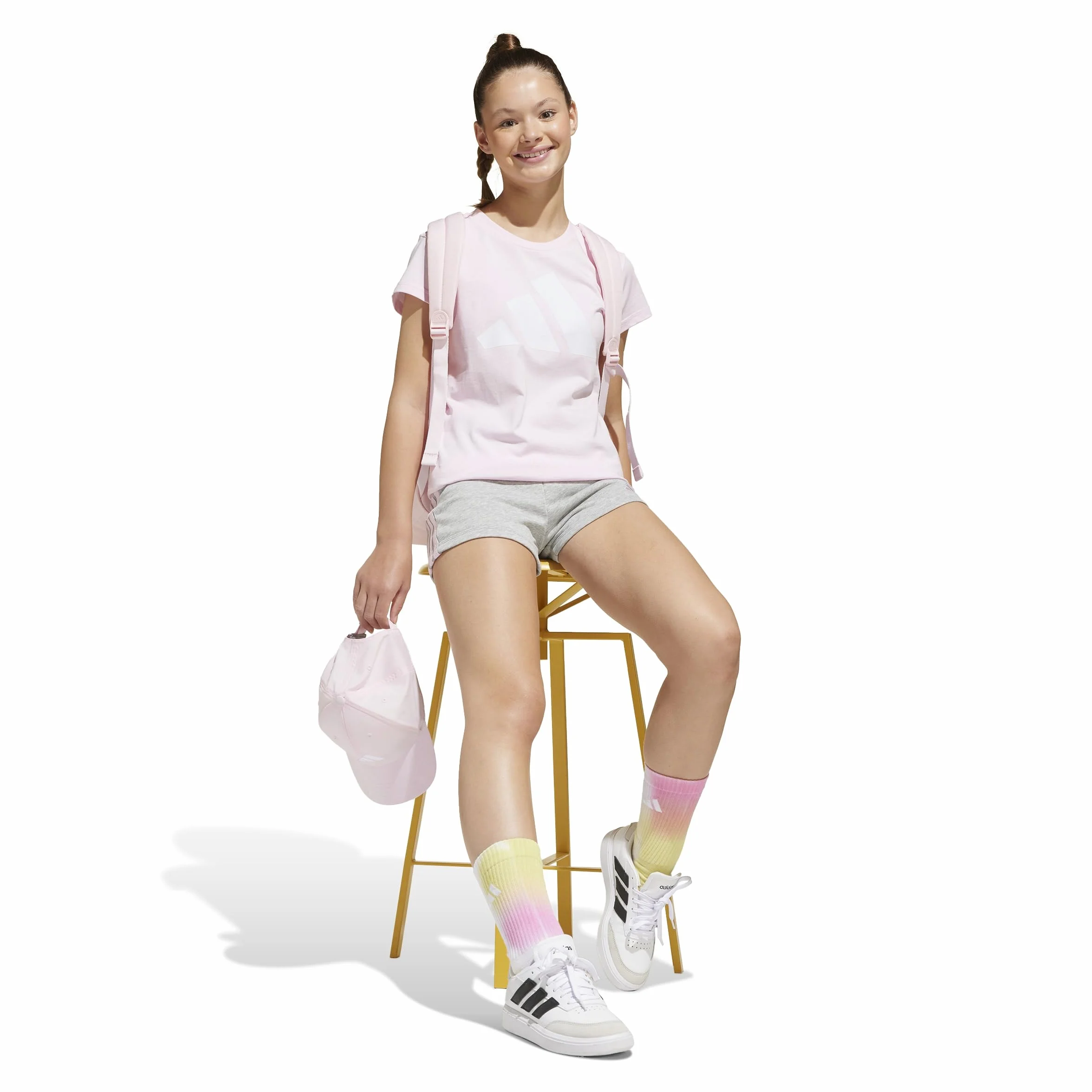 adidas Essentials Cotton T-Shirt Fille