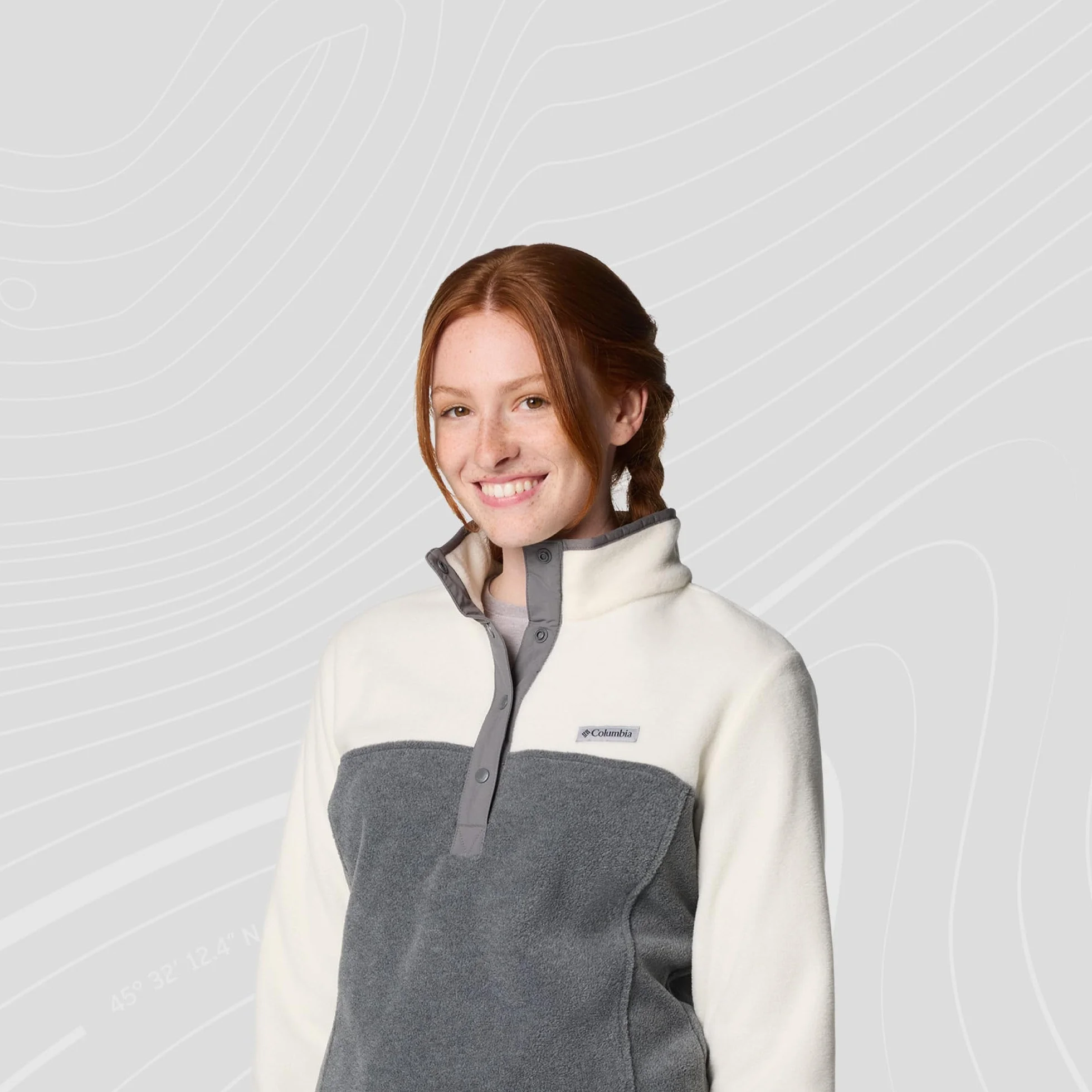 Columbia Benton Springs 1/2 Snap Pull Over II Polaire Femme