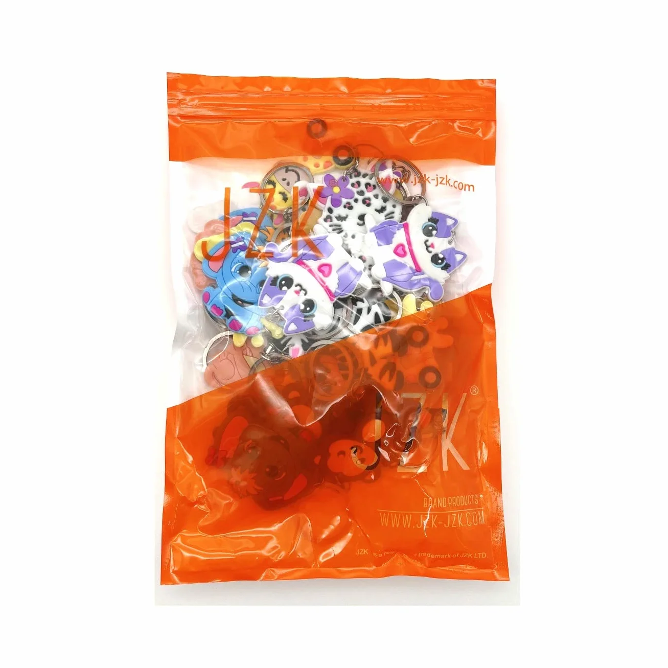 Porte-clés Animaux Silicone 32 Pièces - Cadeaux pour Enfants et Adultes