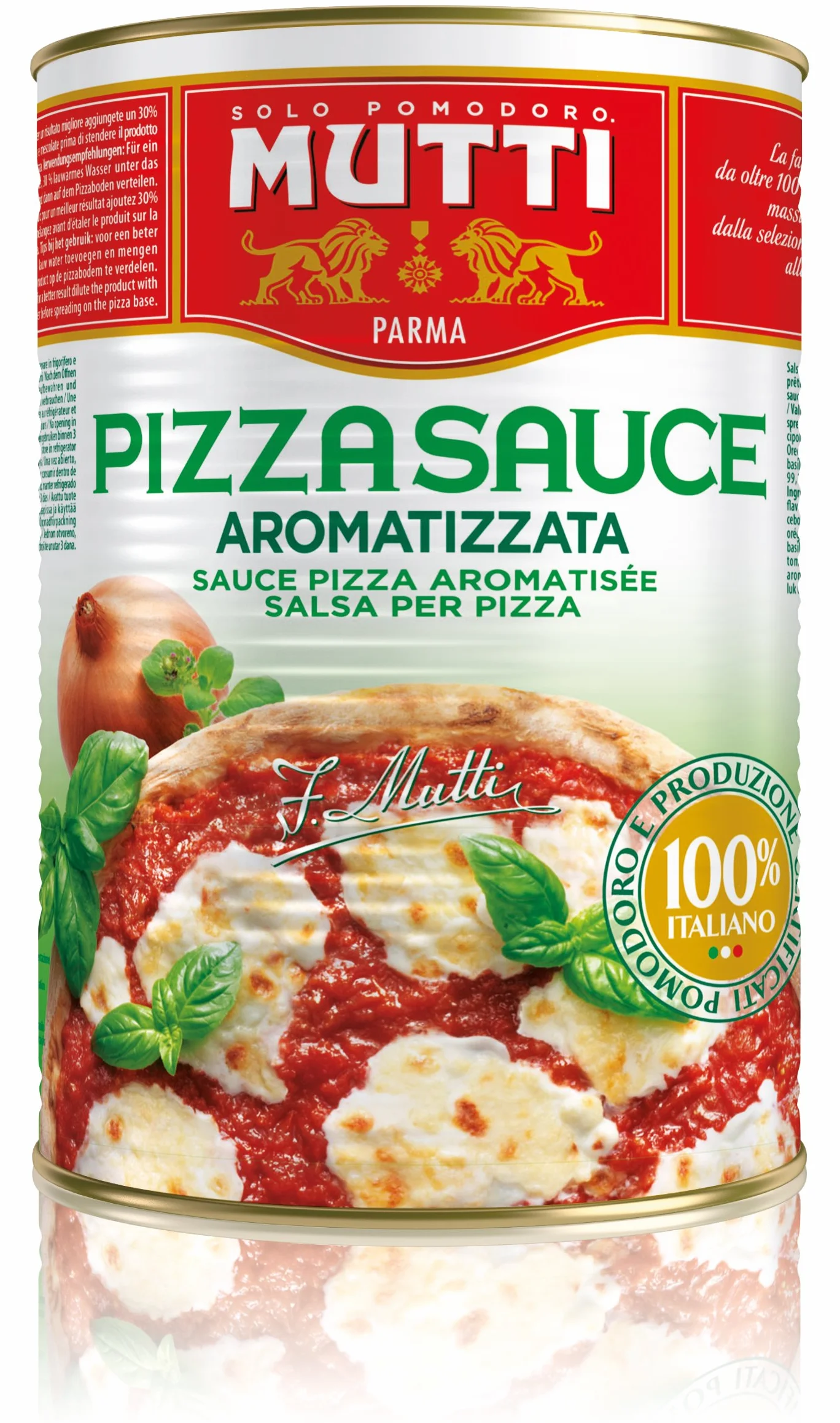 Sauce Pizza Aromatisée MUTTI 65501 4100g