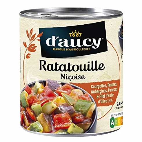 D'AUCY - Ratatouille 750G - Lot De 4 - Offre Special