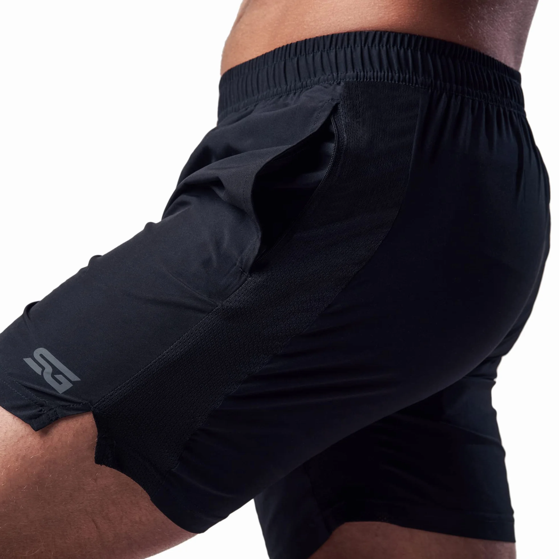 Short de Fitness Homme Coupe Ample Séchage Rapide Sport Musculation Running Crossfit