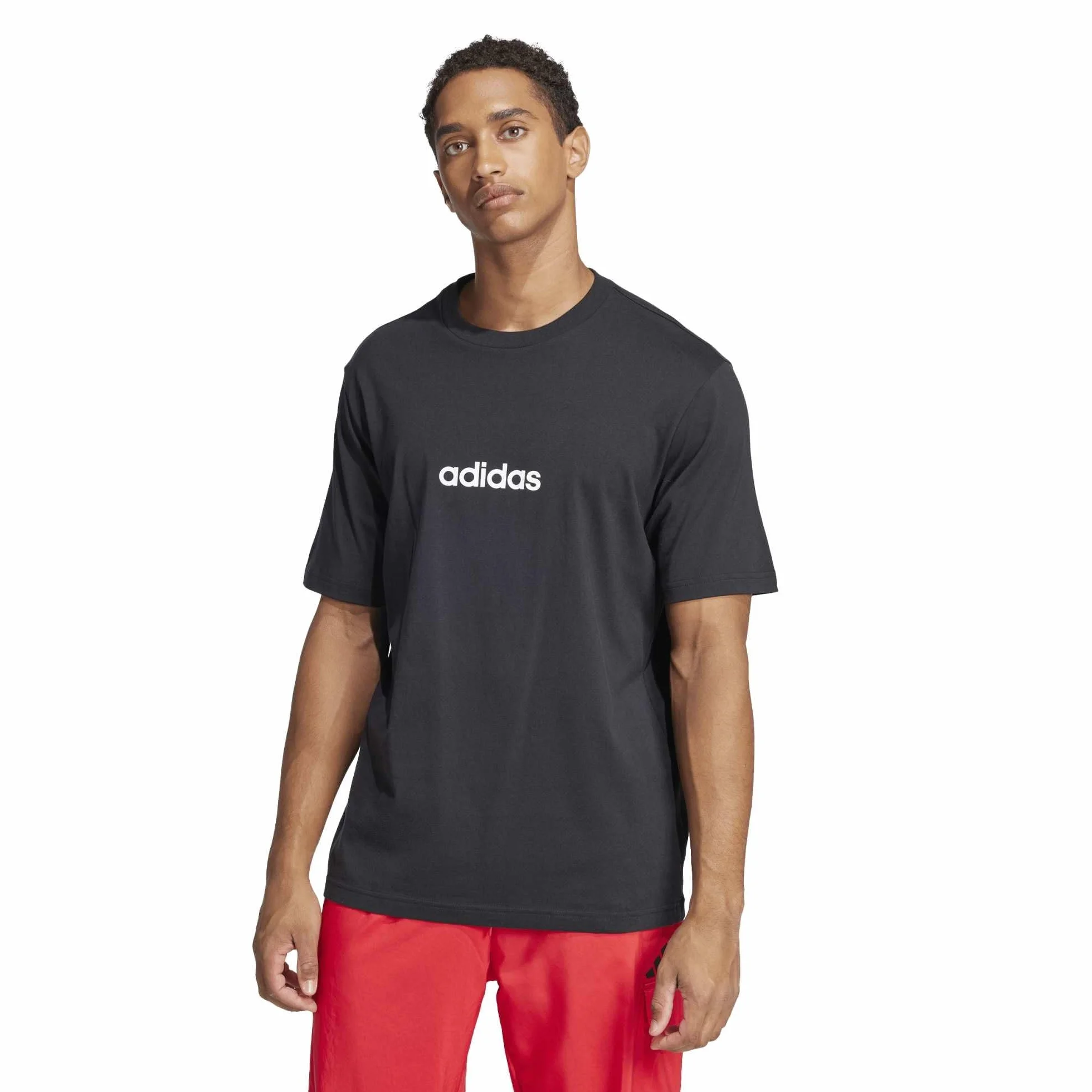adidas Homme Essentials Linear Single Jersey Tee