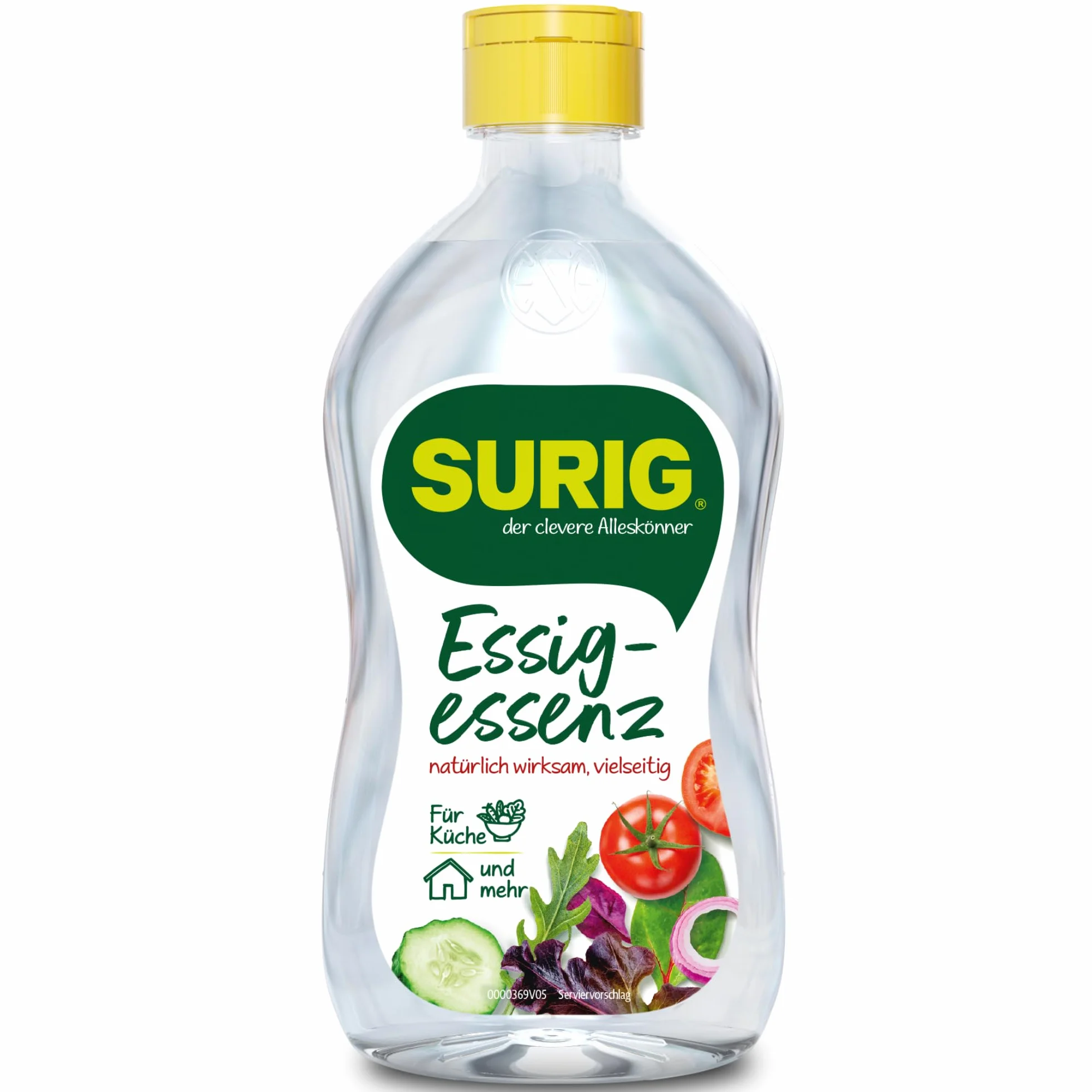 SURIG Essence de vinaigre 25 % claire, 400 g