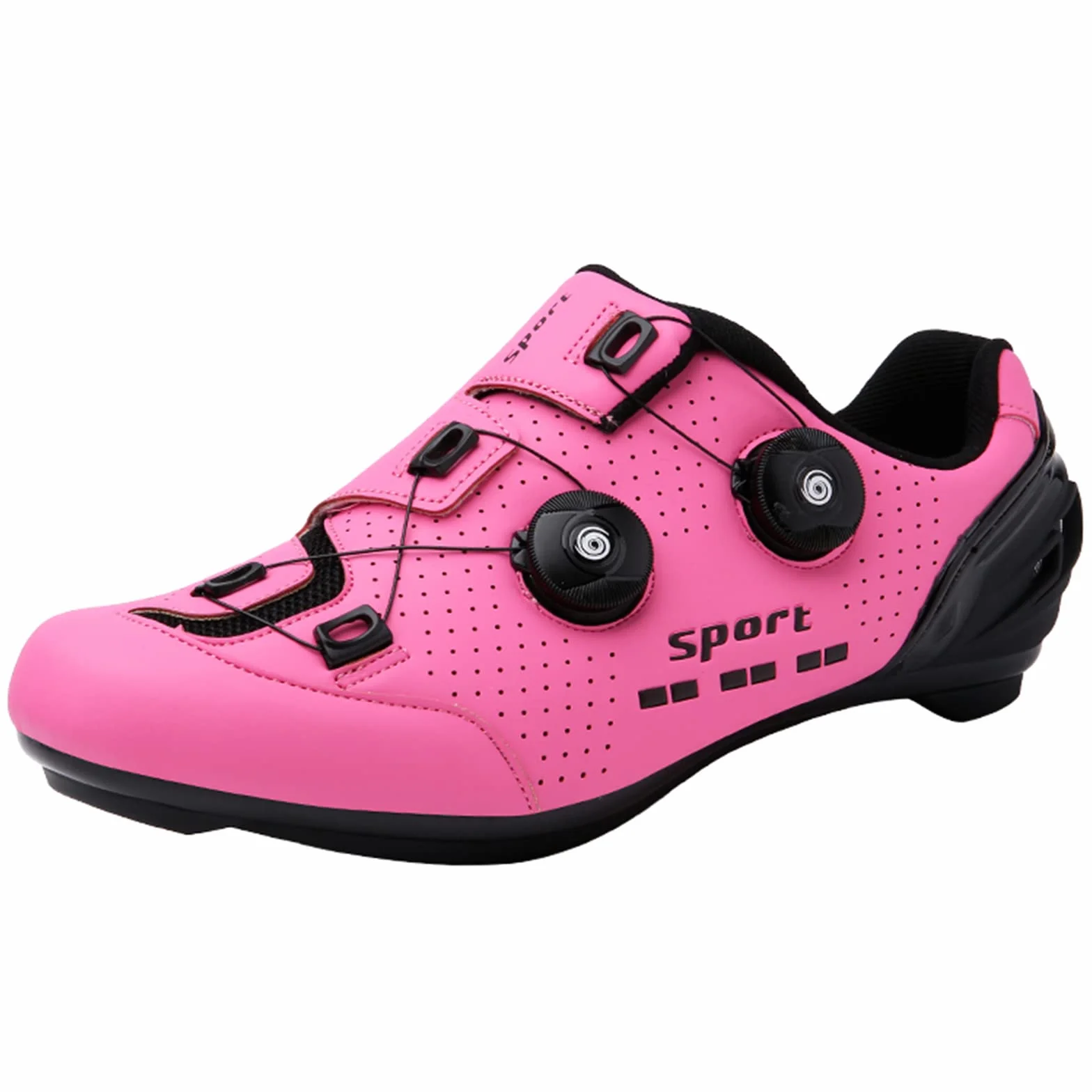 Chaussures Cyclisme Femme Route VTT Compatibles Crampons Pivotantes