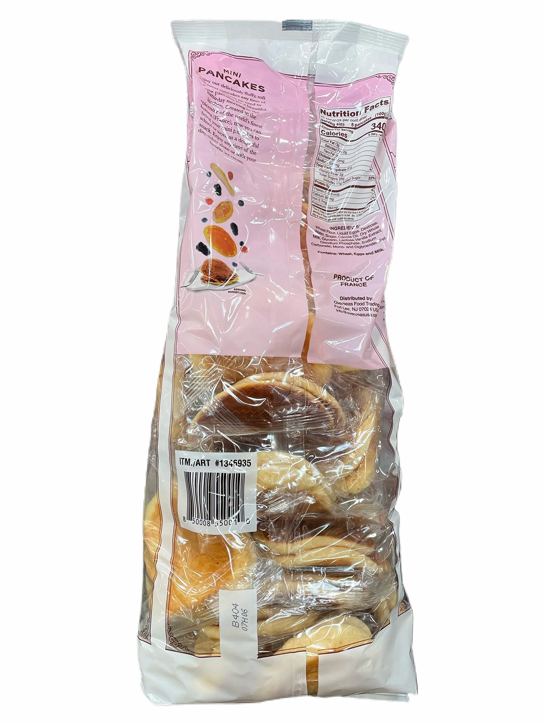 Mini pancakes français 25 CT 1 kg