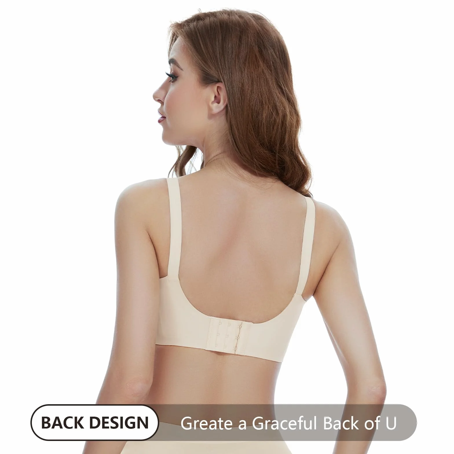 Soutien-Gorge d'allaitement sans Couture Maternité avec Extenseurs Grossesse Ultra-Confortable Femme