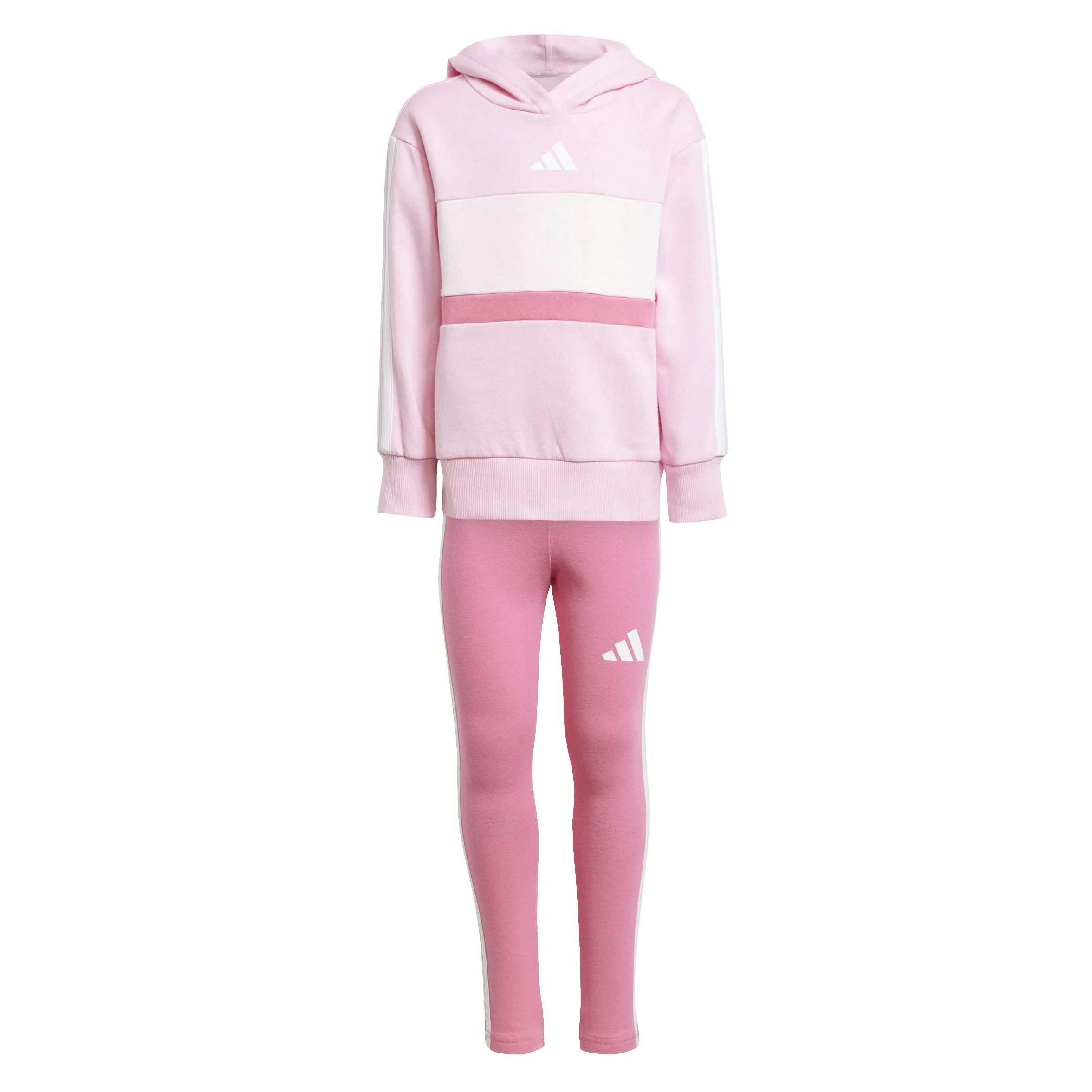 adidas Survêtement Fille Tiberio 3 Stripes Fleece Leggings Set