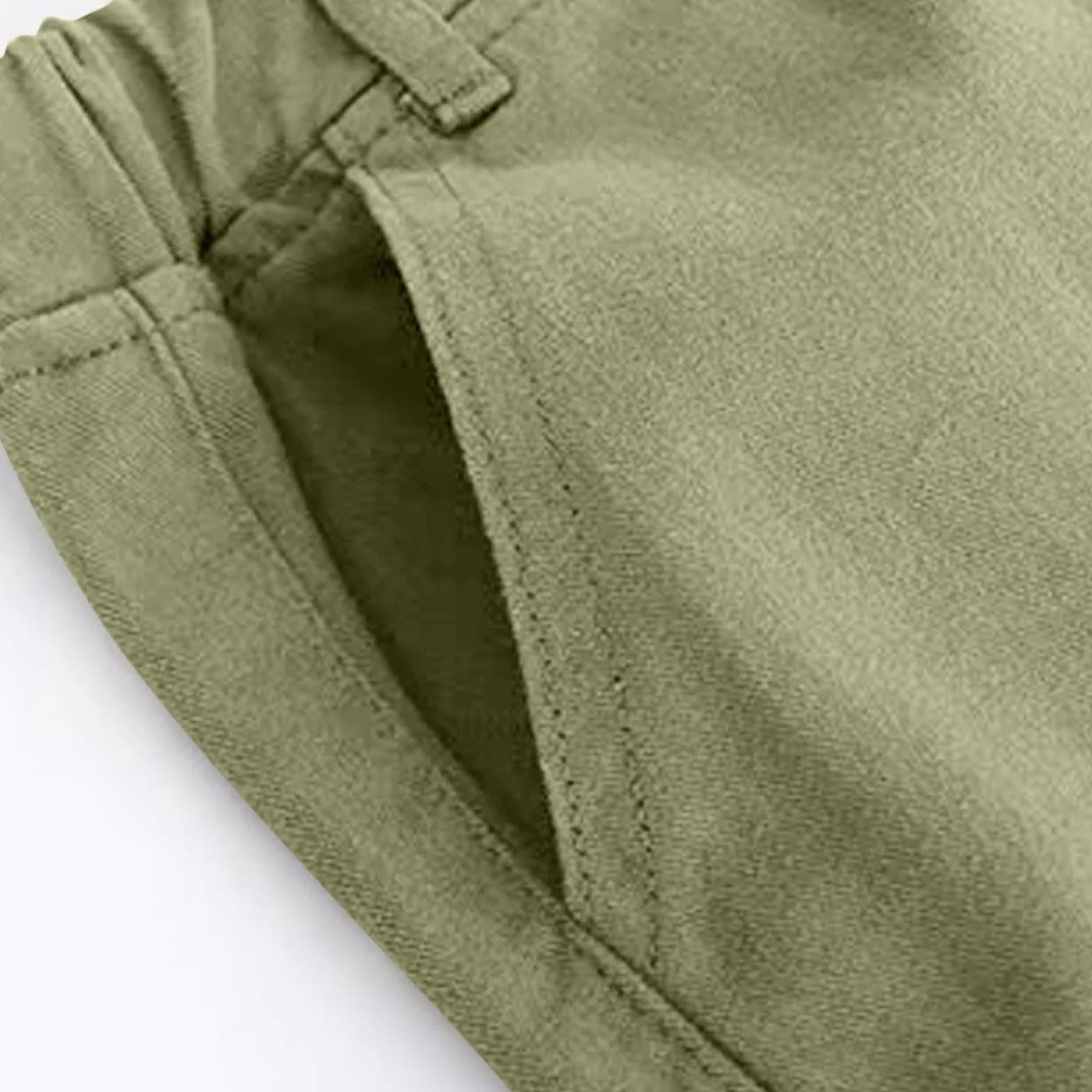 Lot de 2 pantalons cargo garçons coton taille élastique streetwear jambe fuselée